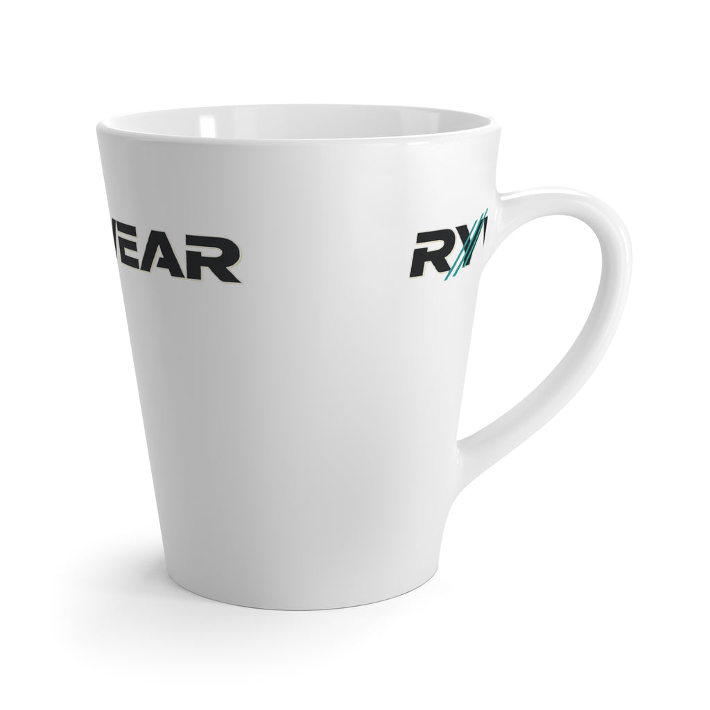 RyvaWear Logo Latte Mug – Branded Ceramic Coffee Cup