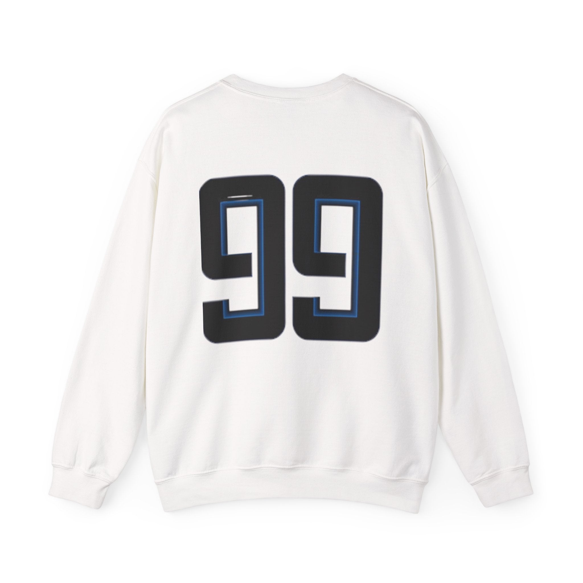 99 Crewneck Sweatshirt – Retro Athletic Number Pullover