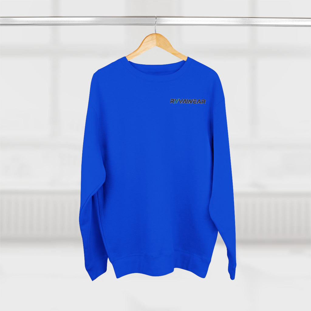 Minimalist 'RYVAWEAR' Crewneck Sweatshirt
