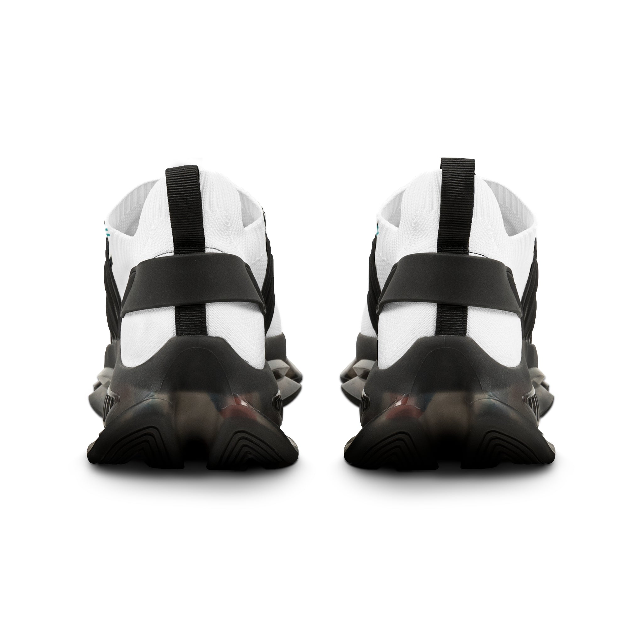 Men's White Mesh Sneakers — Lightweight Athletic Shoes with ‘WAVER’ Accent