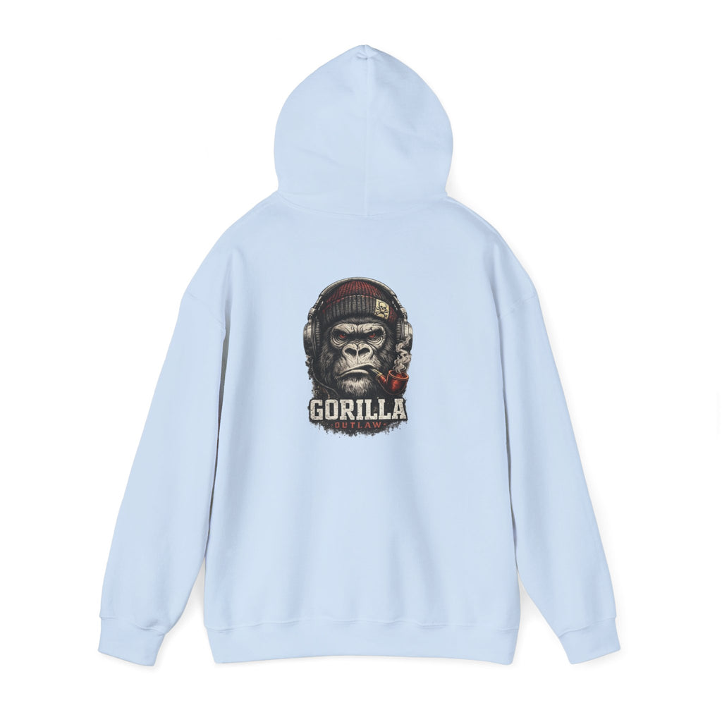 Gorilla Graphic Hoodie — Bold Ape Portrait Sweatshirt