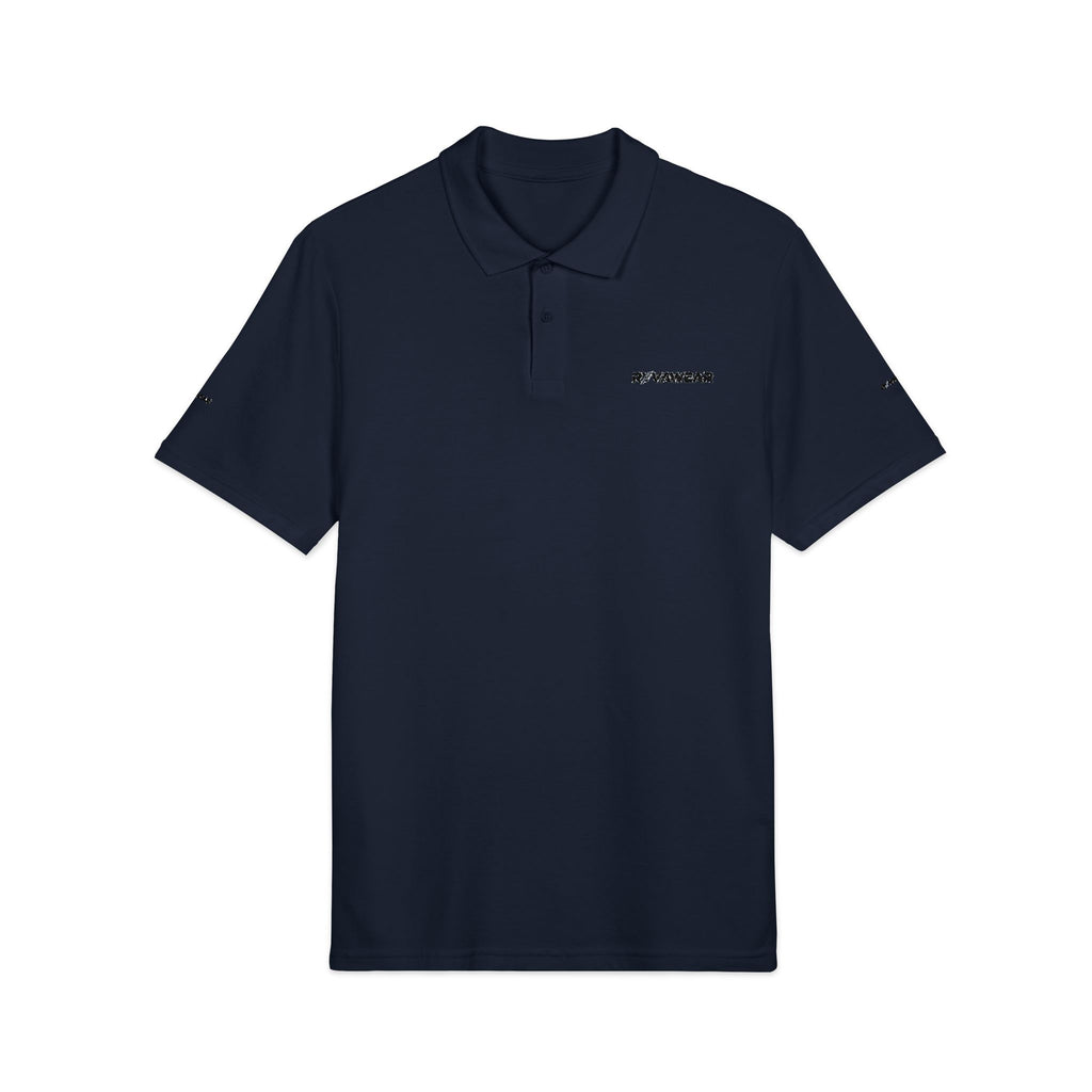 Embroidered Classic Polo Shirt — Minimal Chest & Back Logo