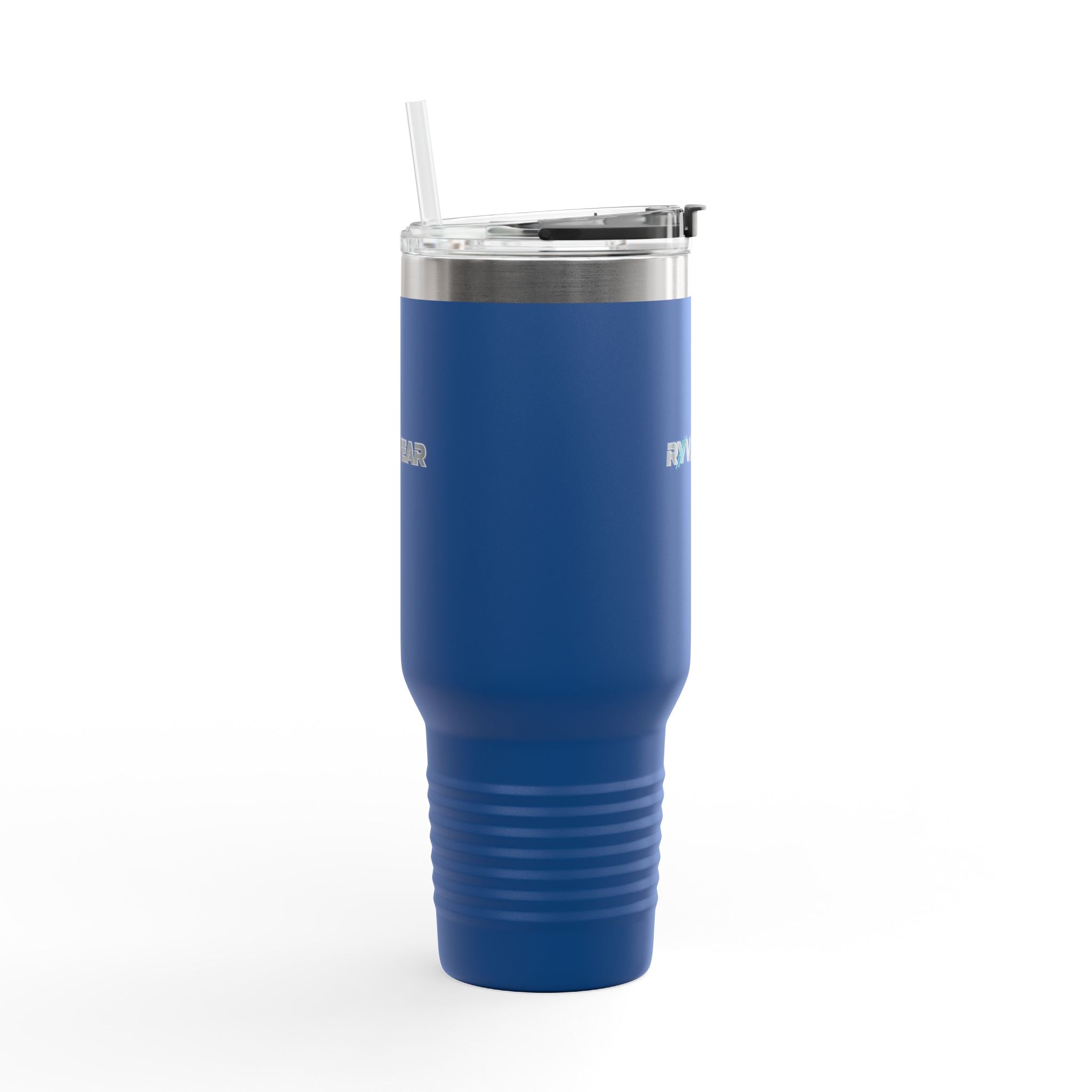 40oz Insulated Travel Mug – Large Vacuum Tumbler with Handle & Straw, Keeps Drinks Hot or Cold