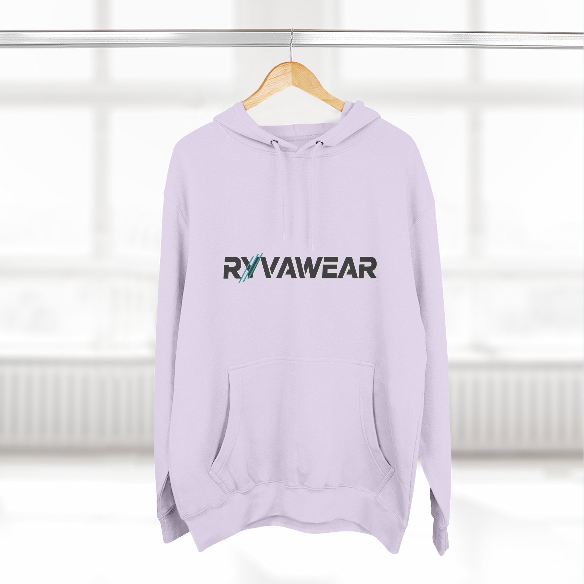 RYVAWEAR Logo Hoodie — Minimal Branded Fleece Pullover