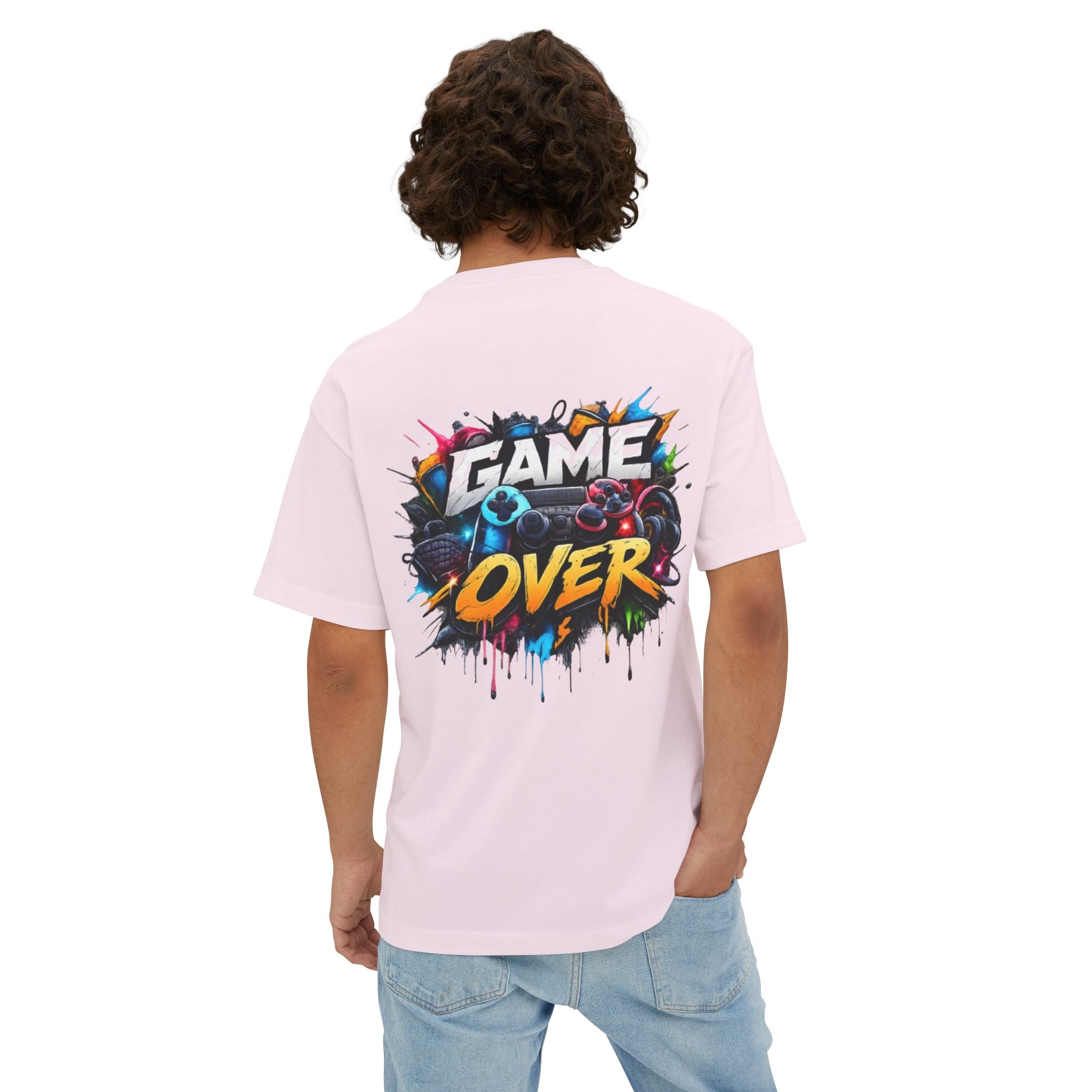 Game Over Graphic Tee — Gamer Retro Streetwear T‑Shirt