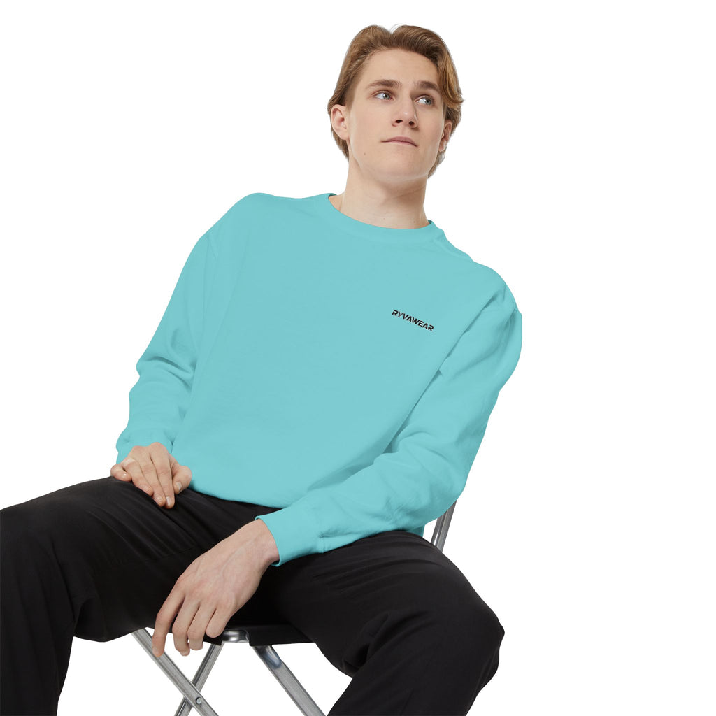 Minimalist Sweatshirt with Tiny Chest Graphic