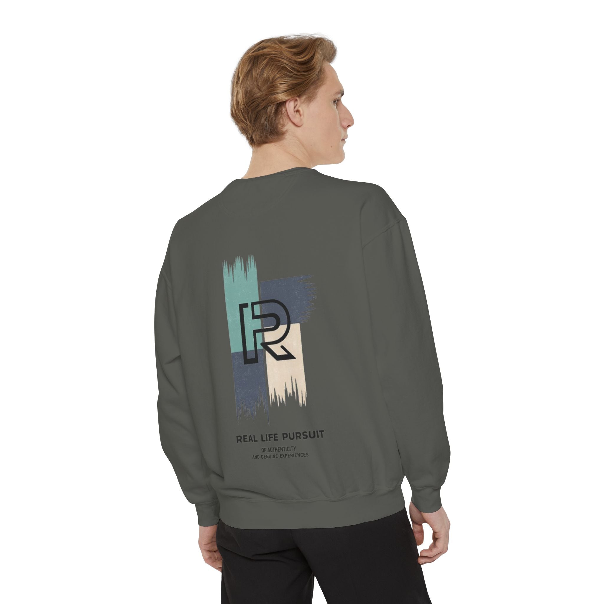 Real Life Pursuit Brushstroke Sweatshirt