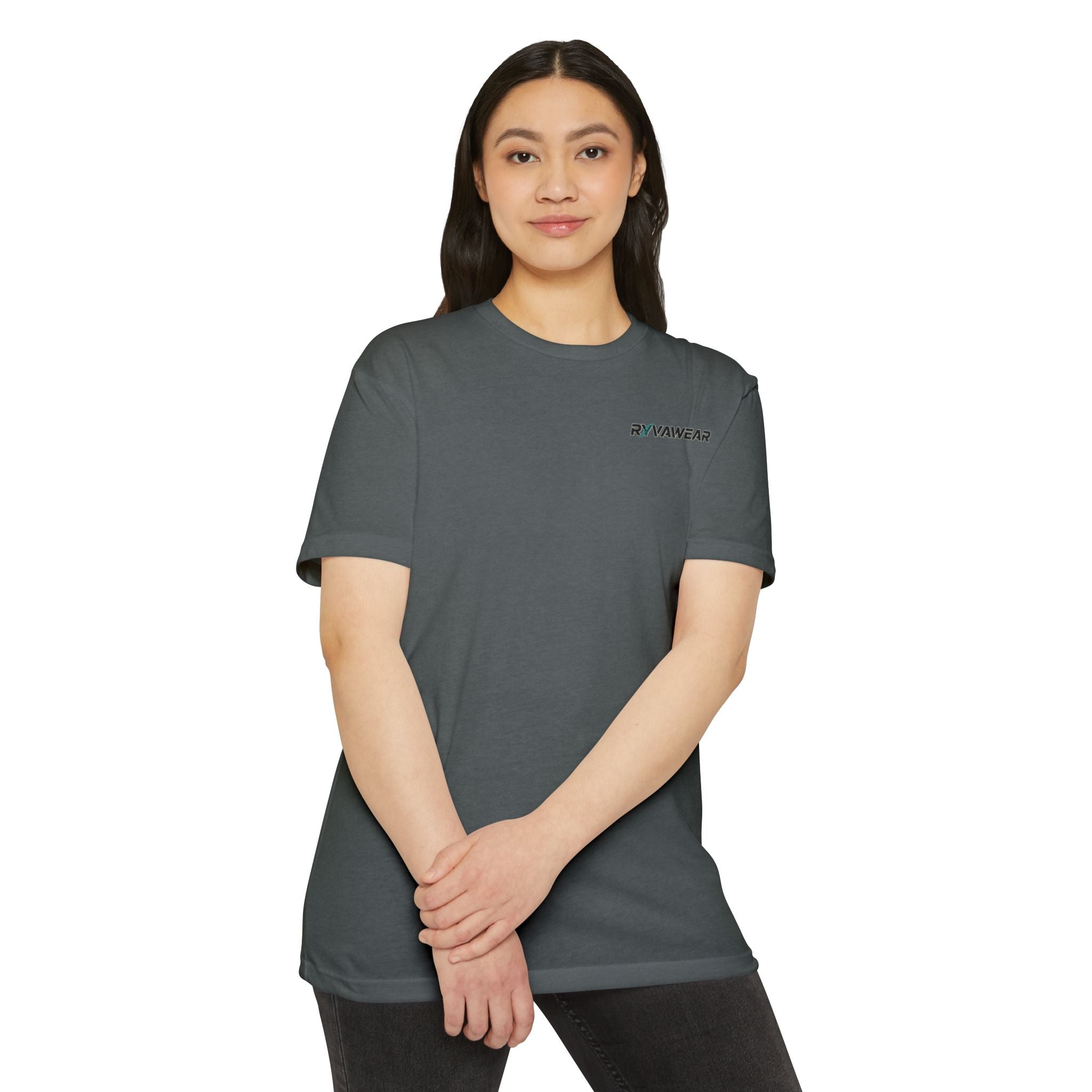 Minimal 'RYVAWEAR' Logo T-Shirt — Casual Unisex Tee