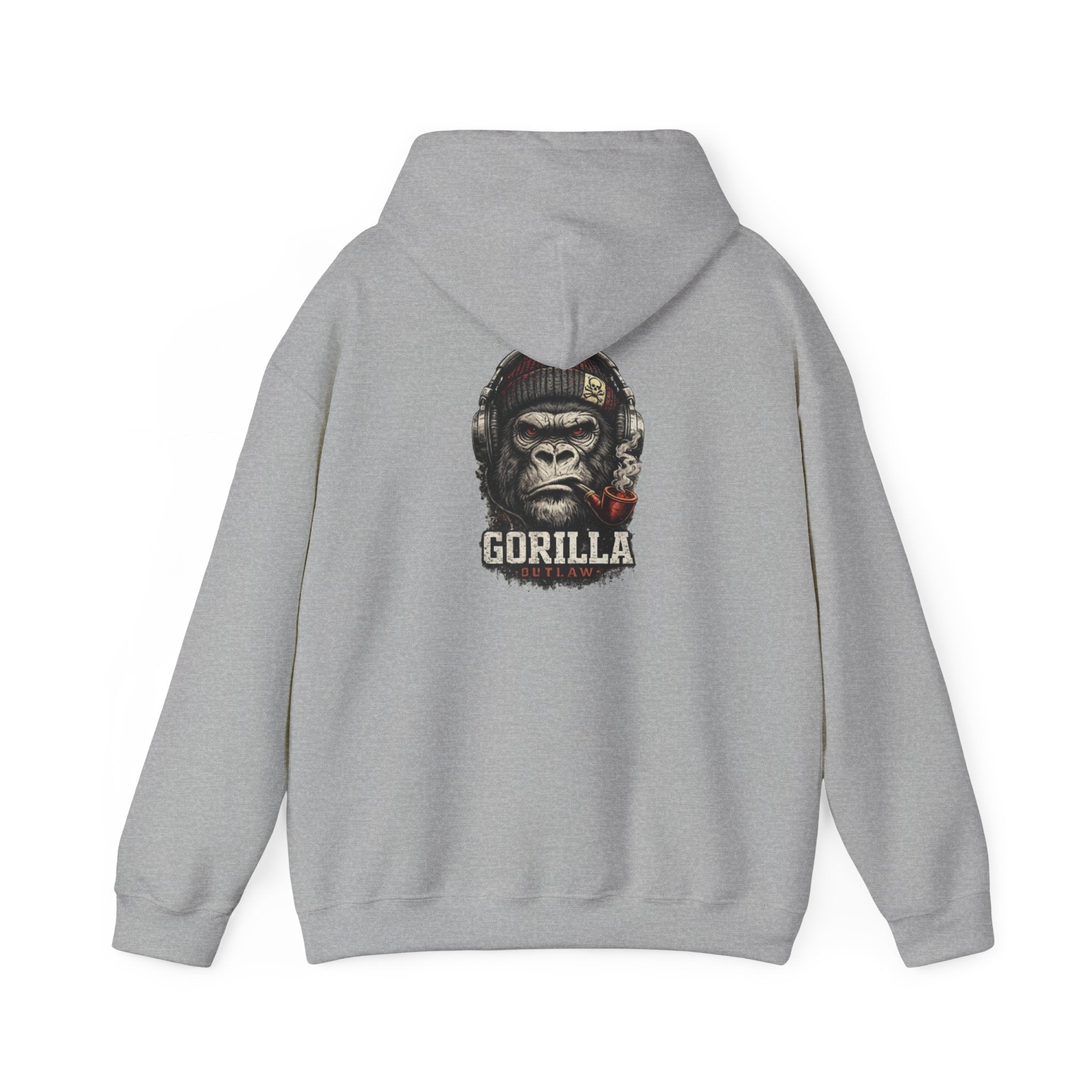 Gorilla Graphic Hoodie — Bold Ape Portrait Sweatshirt