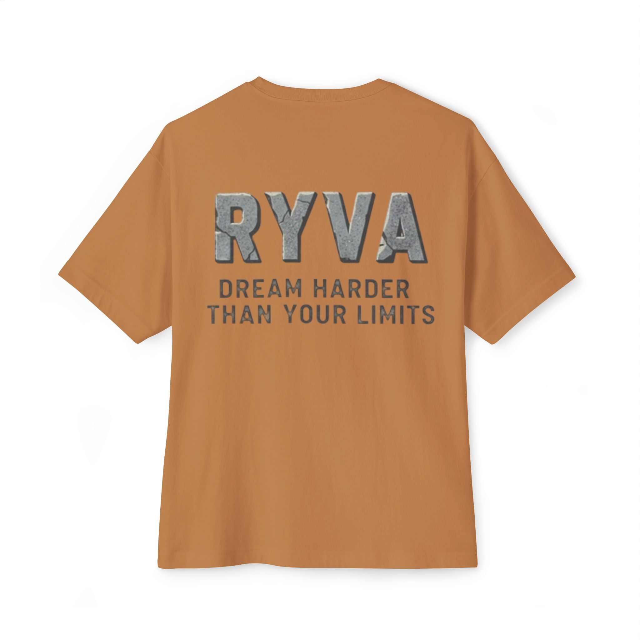 Boxy Tee — RYVA "Dream Harder Than Your Limits" Graphic
