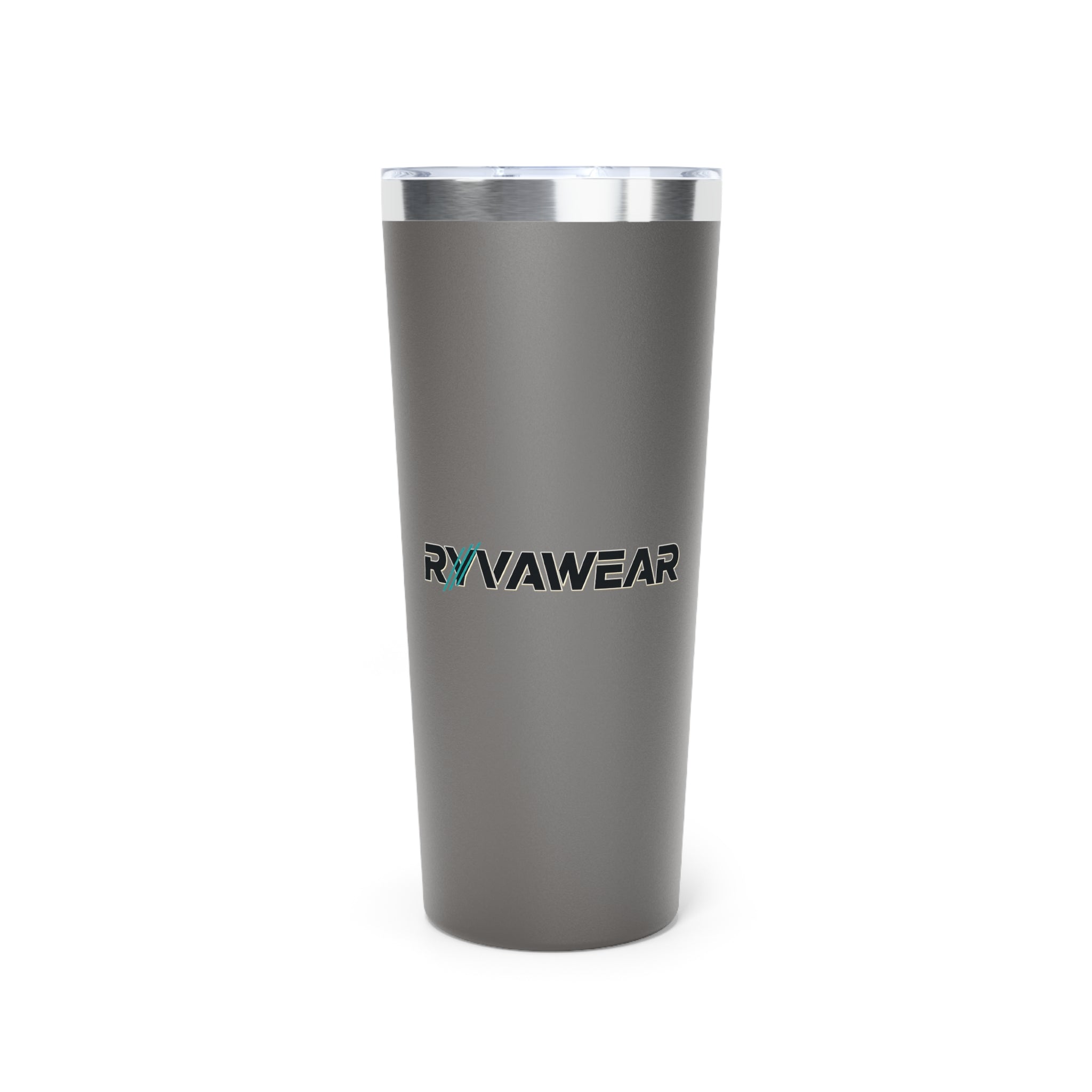 22oz Insulated Tumbler with RYNAWEAR Logo — Double-Wall Copper Vacuum Travel Mug