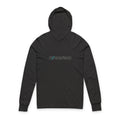 RVVAWEAR Hooded Long Sleeve Tee — Minimal Logo Lightweight Hoodie Tee