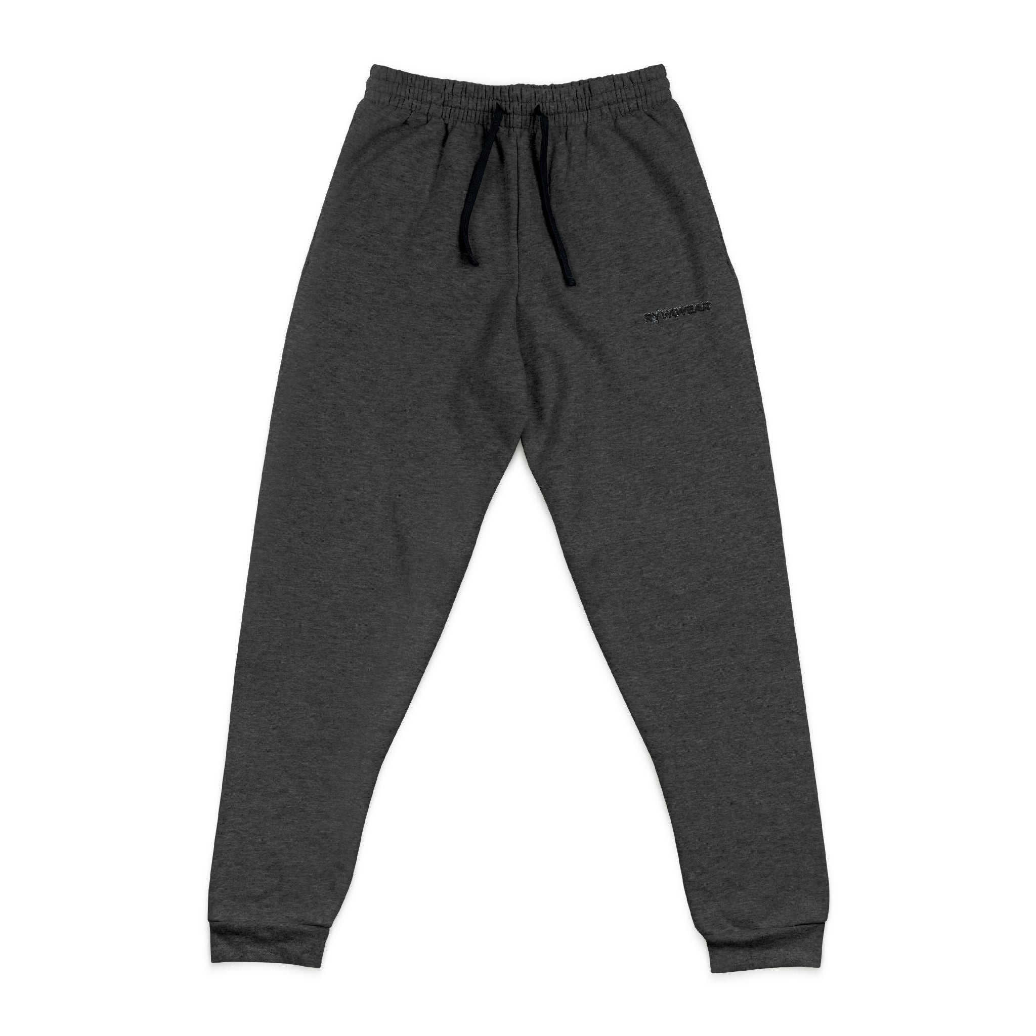 Embroidered Patch Joggers – Minimal Logo Comfort Sweatpants