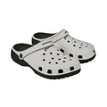 White EVA Foam Clogs — Lightweight Waterproof Slip-On Shoes