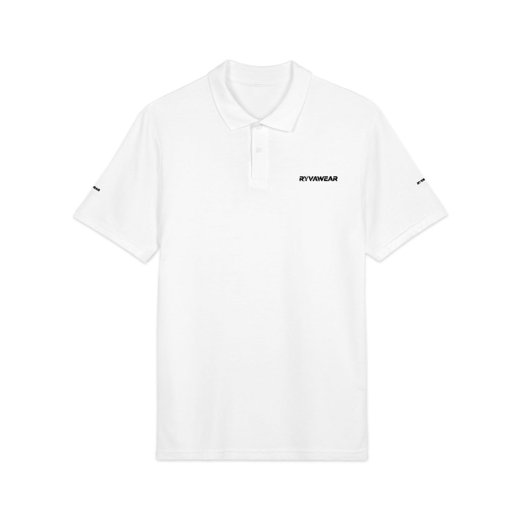 Embroidered Classic Polo Shirt — Minimal Chest & Back Logo