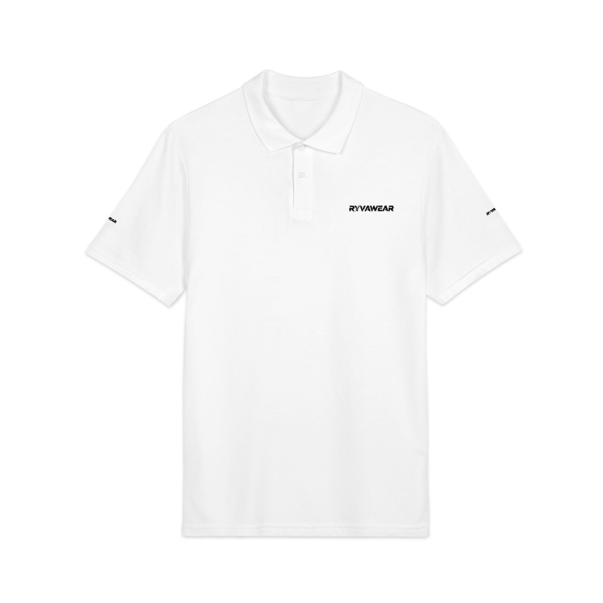Embroidered Classic Polo Shirt — Minimal Chest & Back Logo