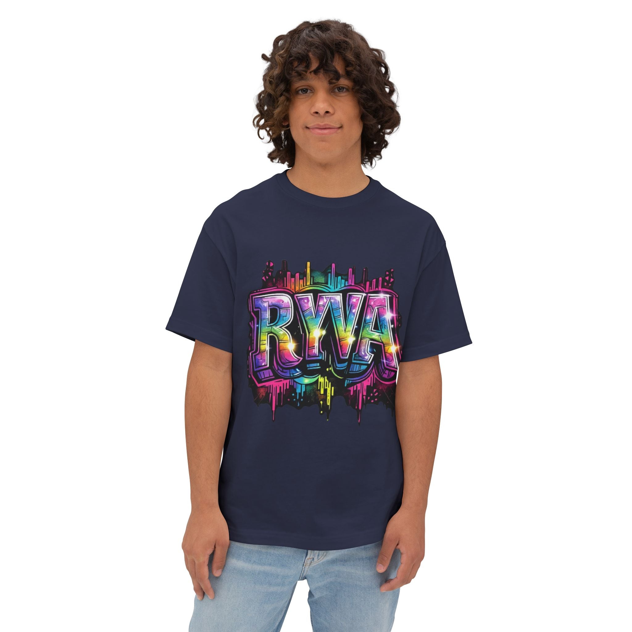 RVA Graffiti Tee — Colorful Richmond Street Art T‑Shirt