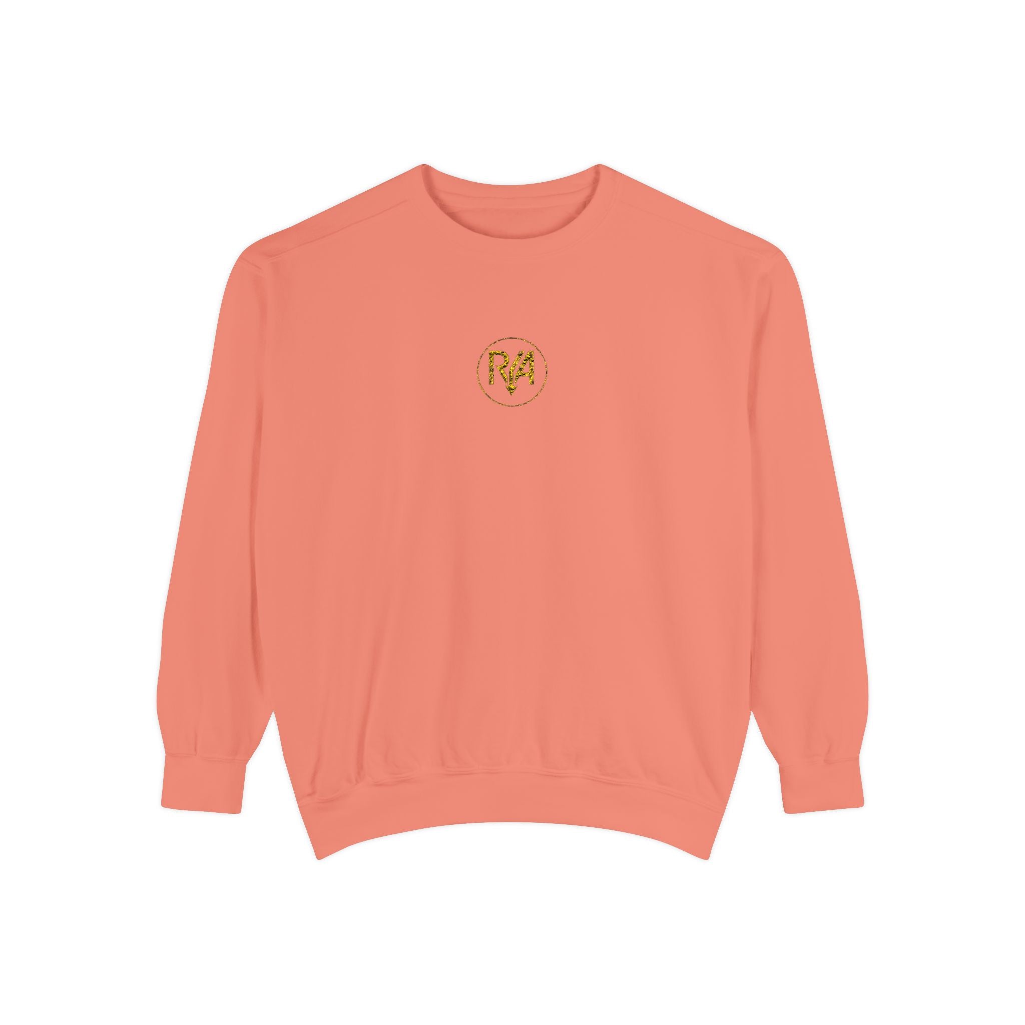 Unisex garment-dyed sweatshirt