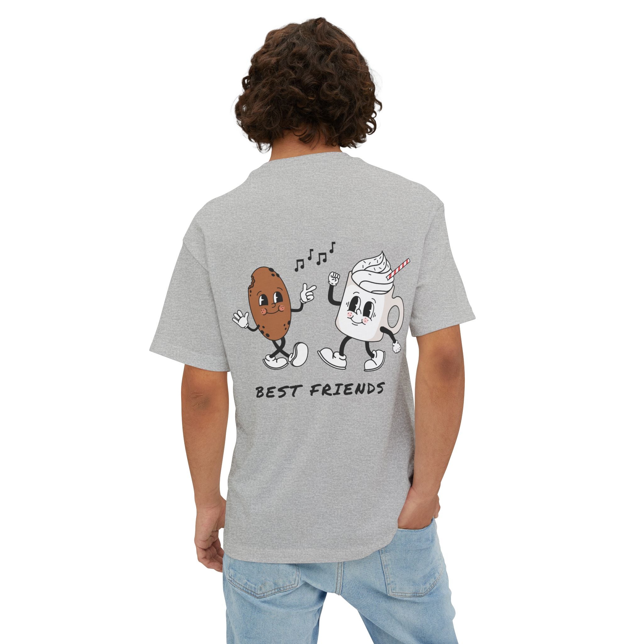 Best Friends Coffee & Donut Tee