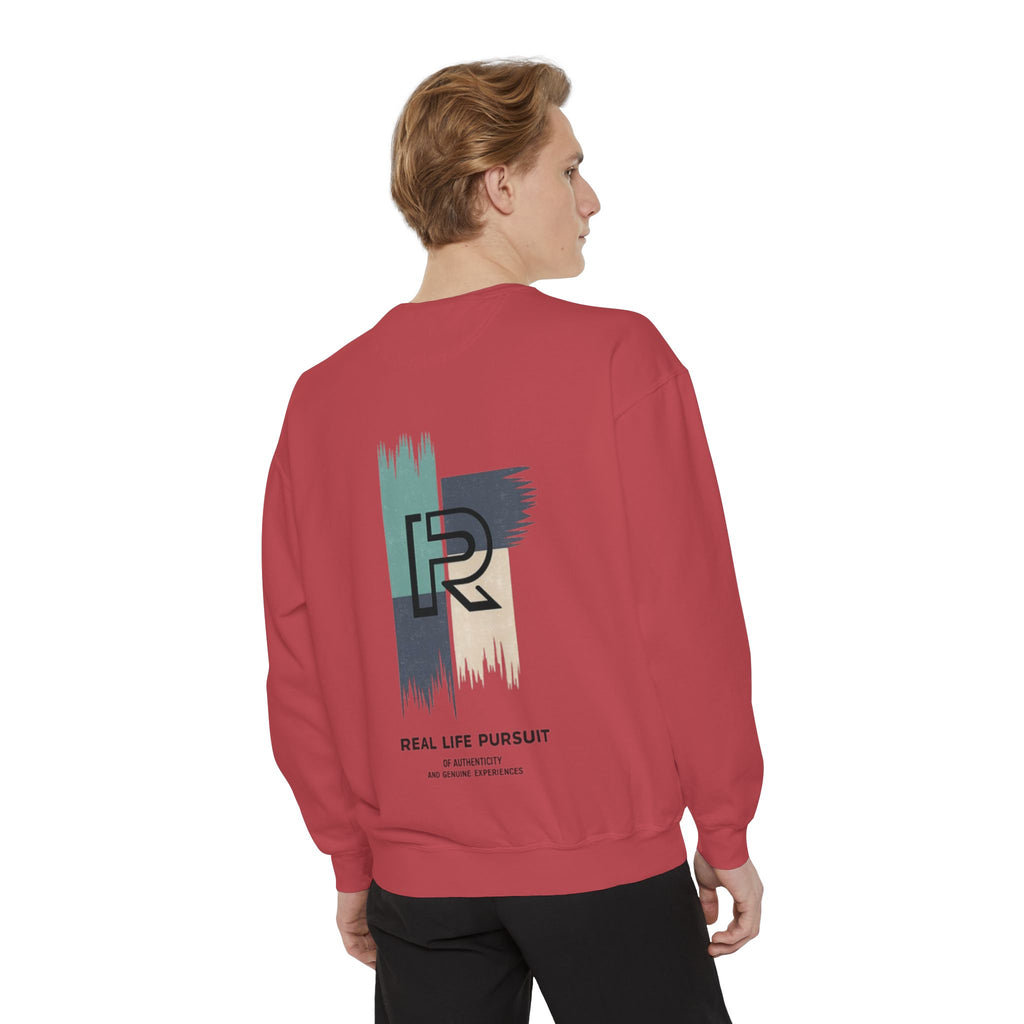 Real Life Pursuit Brushstroke Sweatshirt