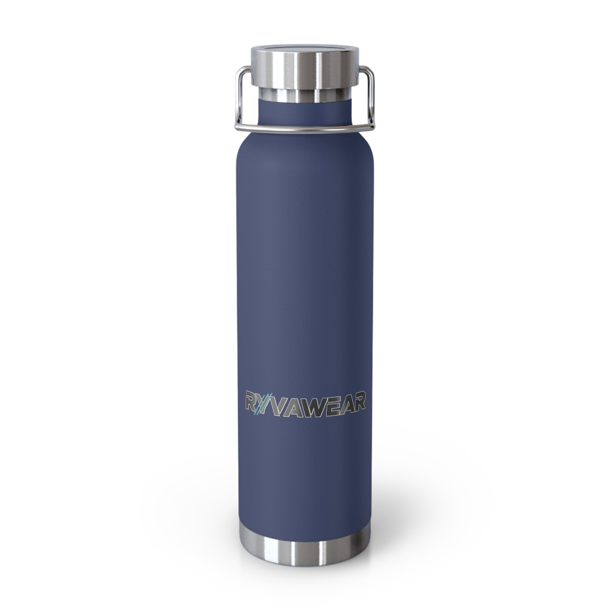 22oz Copper Vacuum Insulated Water Bottle — Double-Wall Stainless Steel Thermos