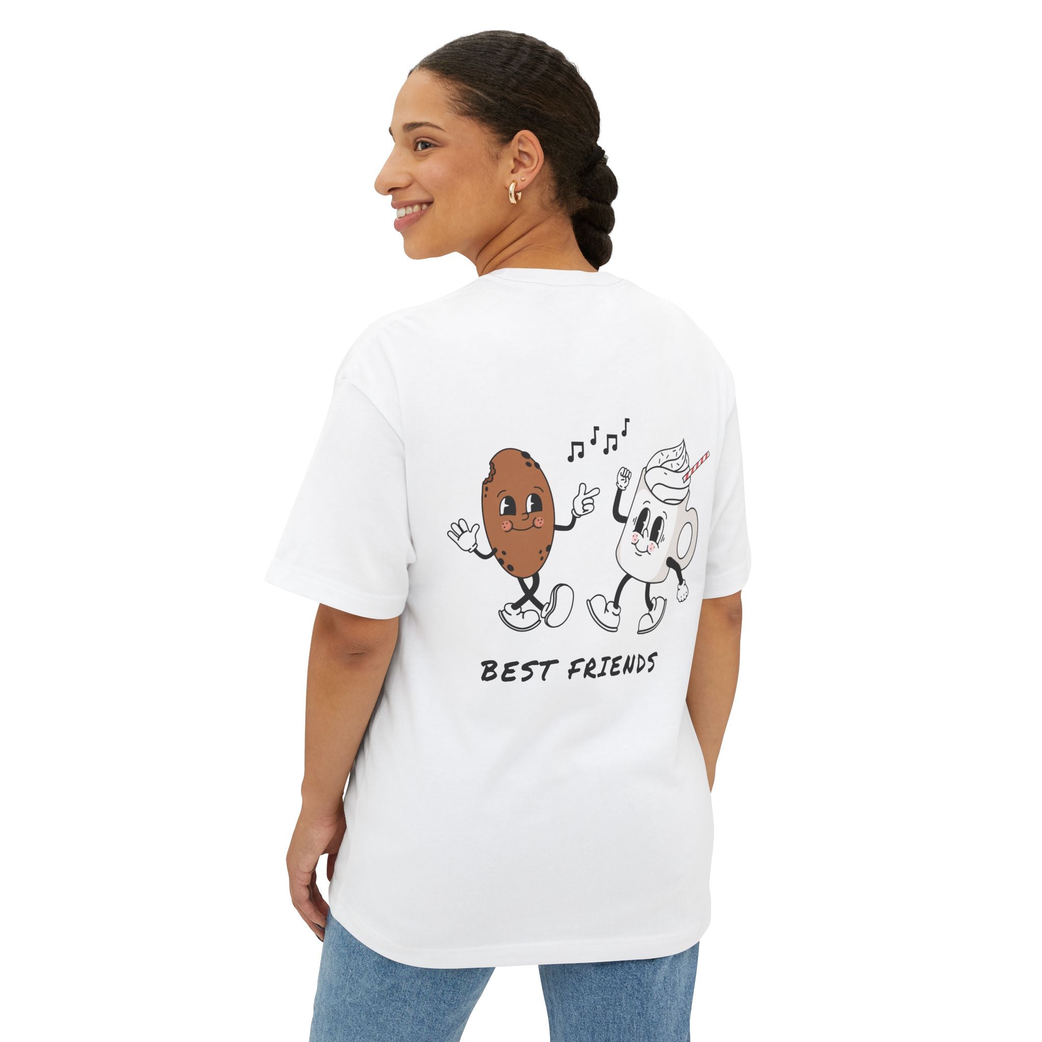 Best Friends Coffee & Donut Tee