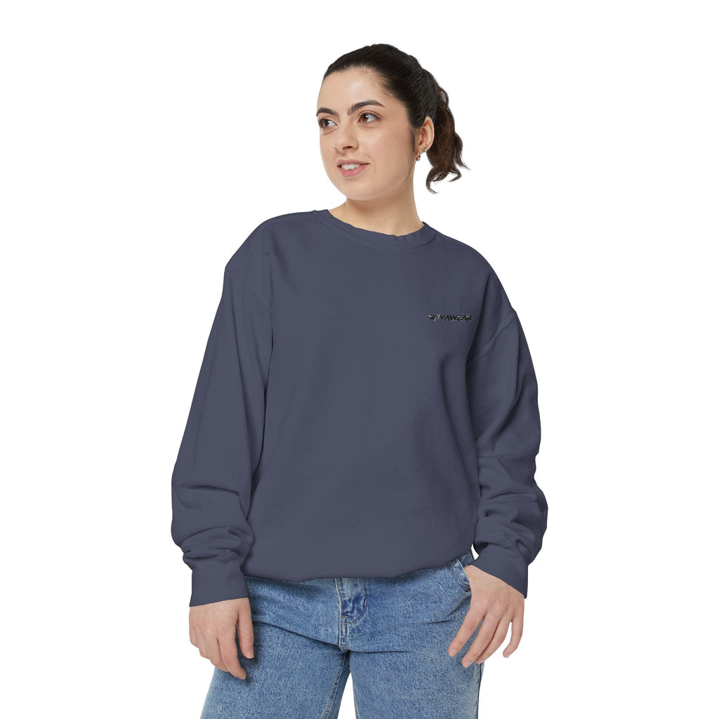 Minimalist Sweatshirt with Tiny Chest Graphic