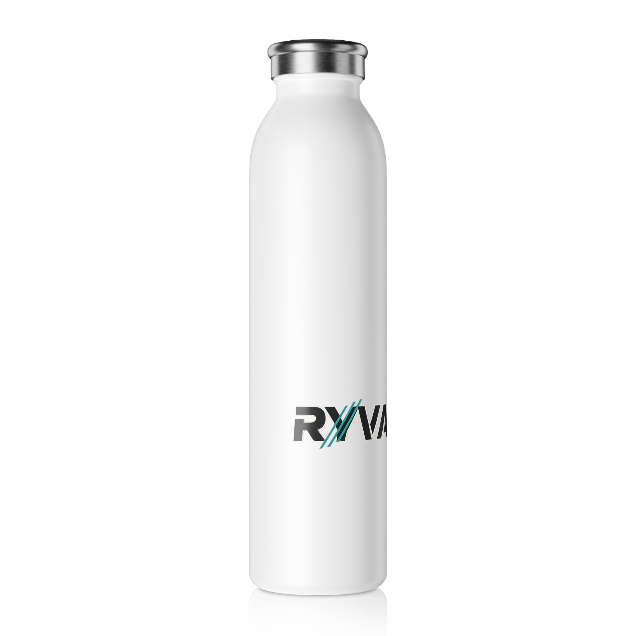 Slim Water Bottle — Ryvwear Logo Stainless Steel Insulated Bottle