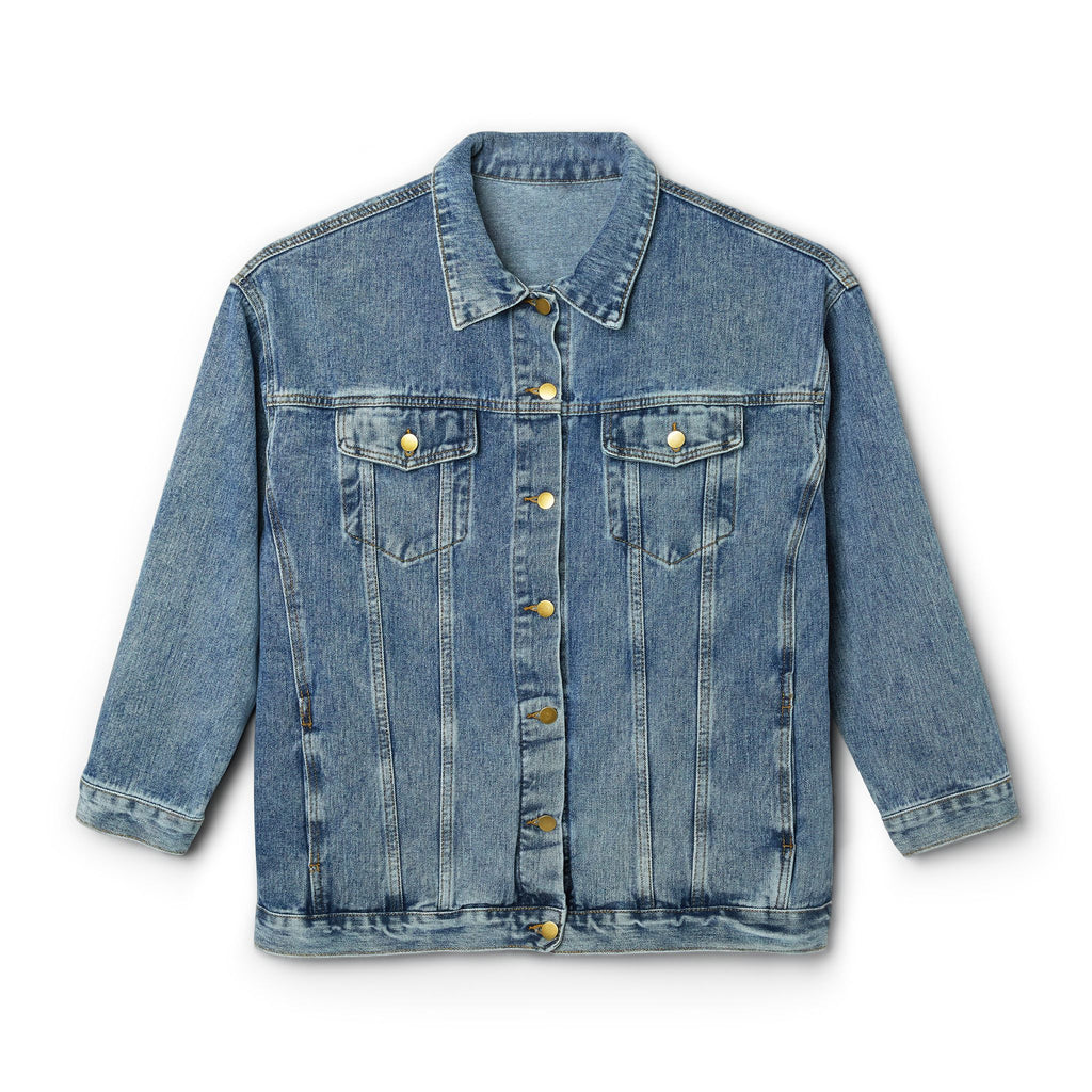 Women's Denim Jacket — Classic Relaxed-Fit Jean Jacket for Everyday Wear