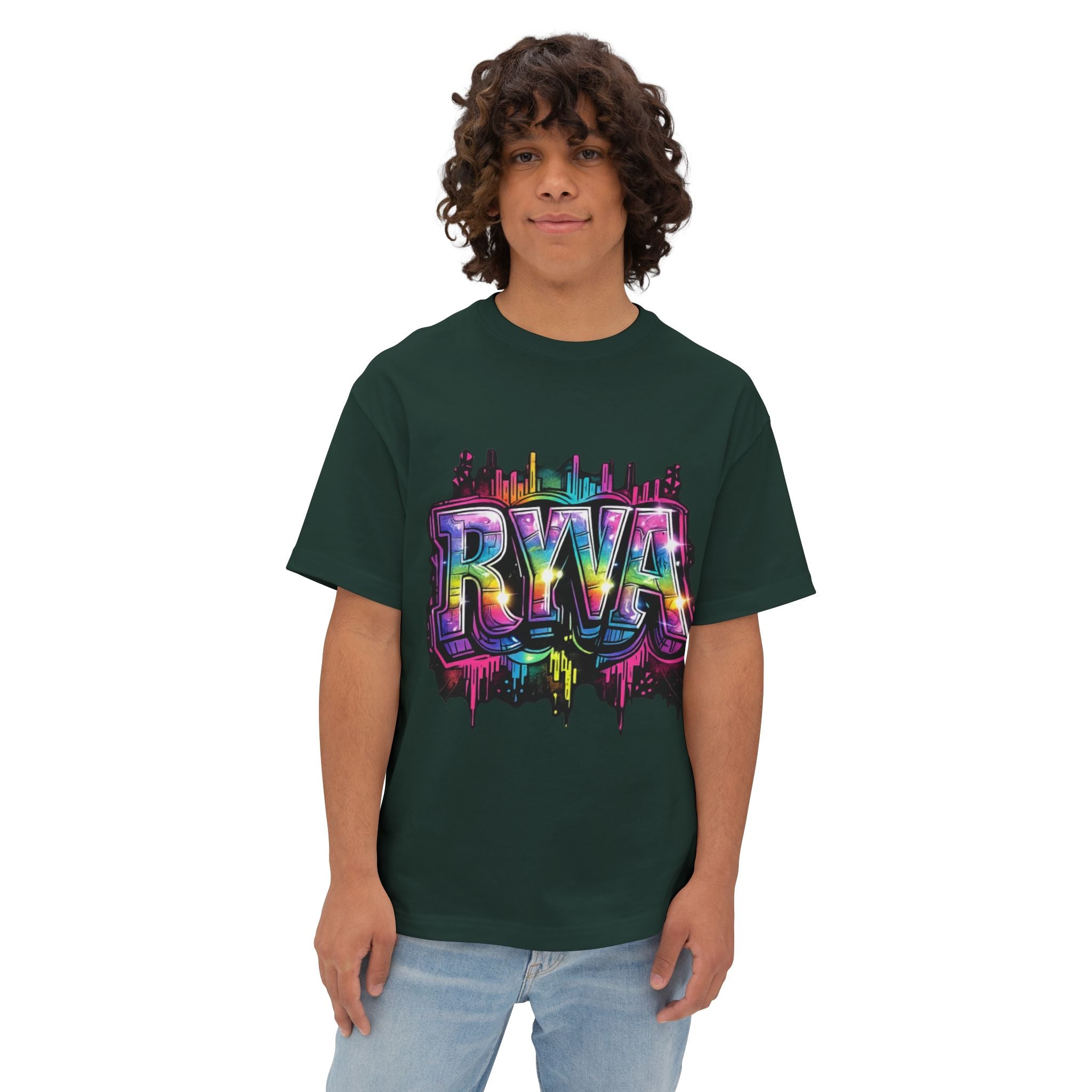 RVA Graffiti Tee — Colorful Richmond Street Art T‑Shirt
