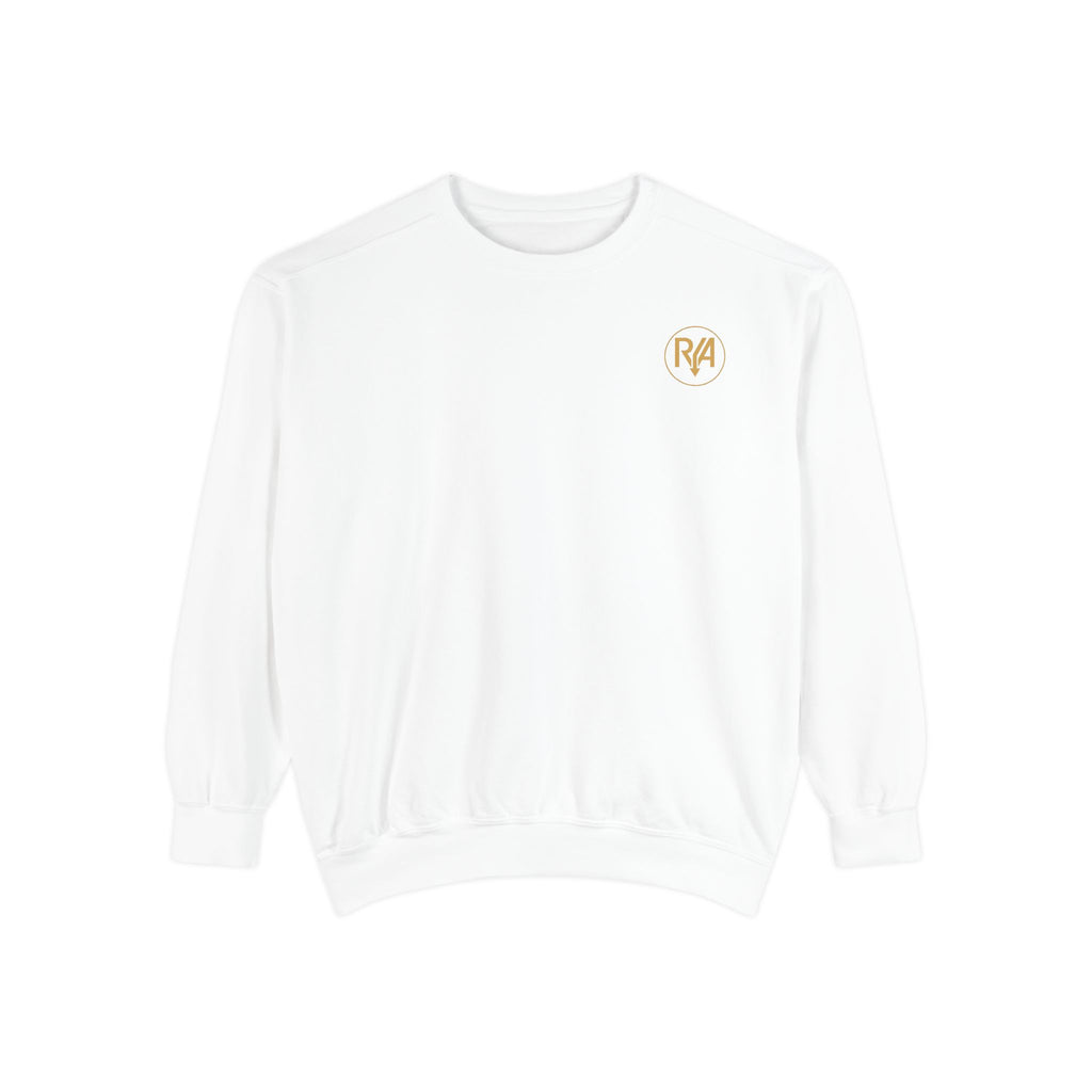 No Limit Sweatshirt — Bold Yellow Graphic Crewneck