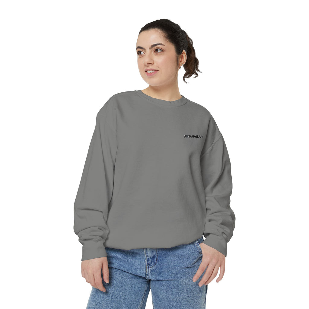 Minimalist Sweatshirt with Tiny Chest Graphic