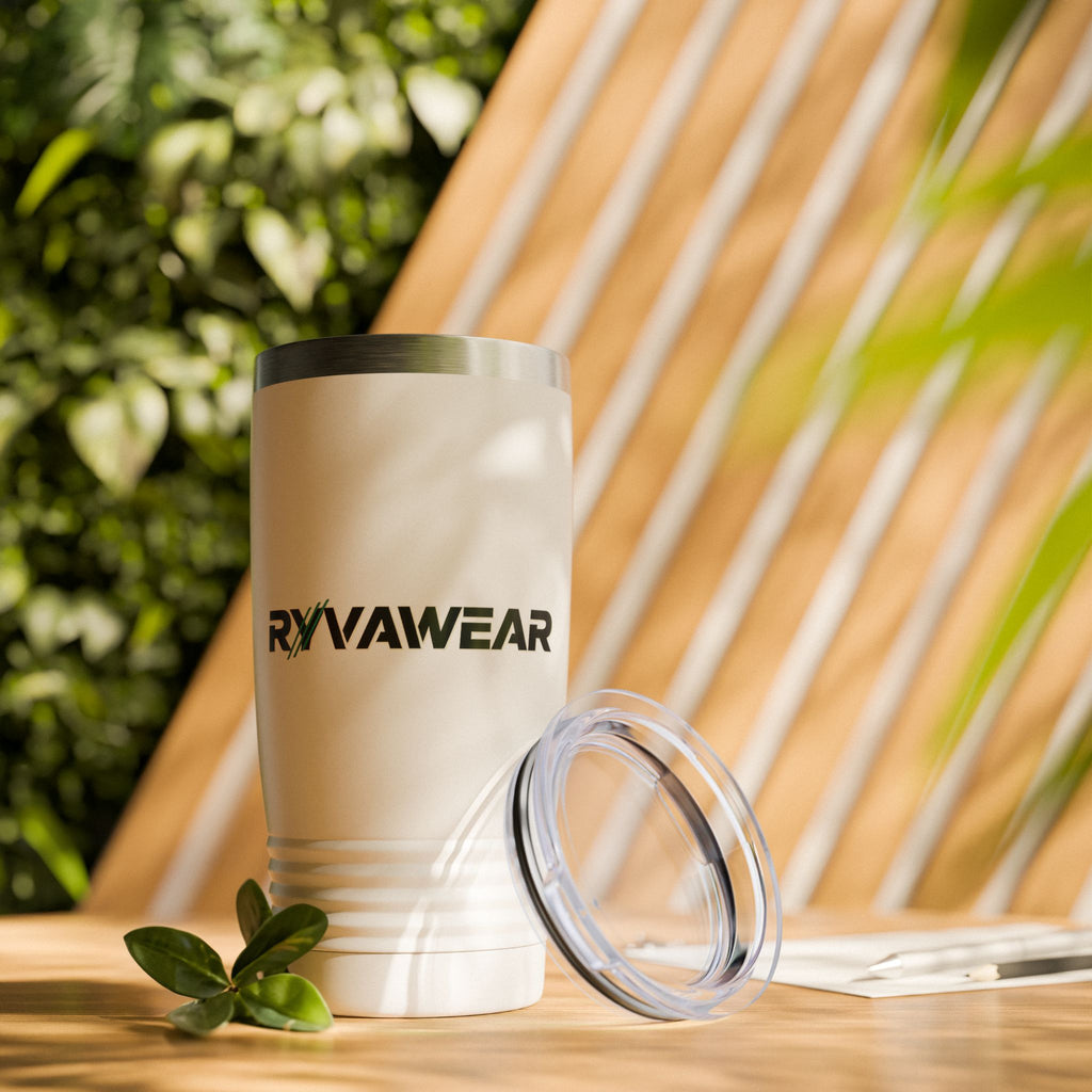 RyvaWear 20oz Insulated Tumbler — Stainless Travel Cup, Double-Wall Vacuum Flask