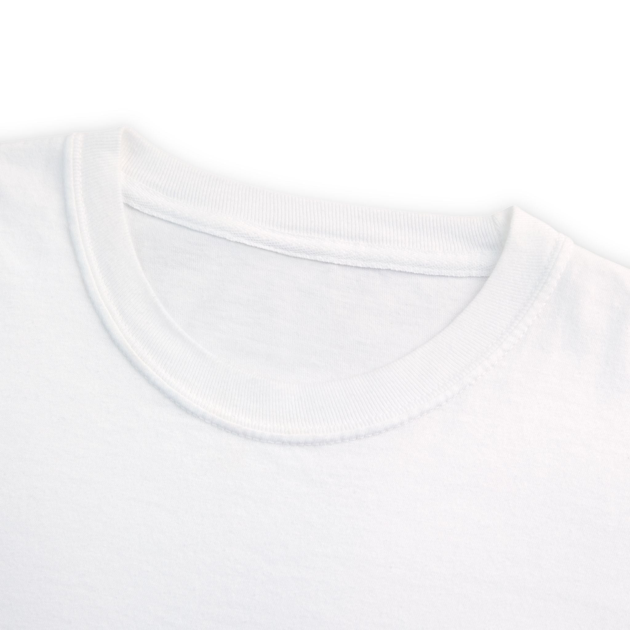 Minimal Pocket T‑Shirt — Subtle Text Chest Pocket Tee