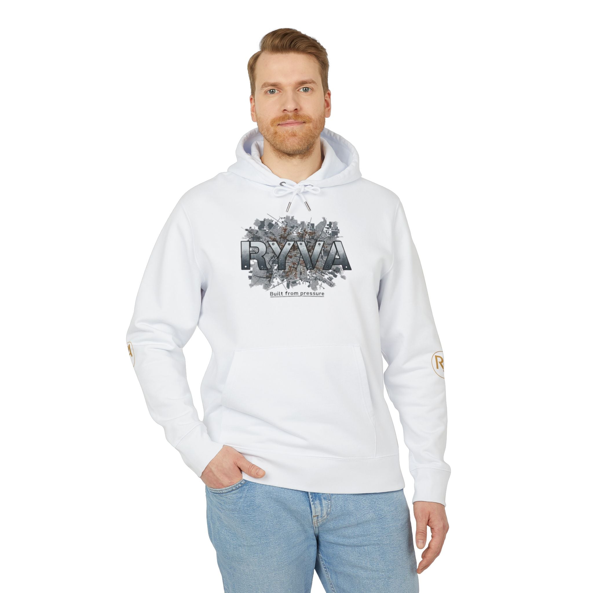 RVVA Scenic Logo Hoodie — Vintage Nature Graphic Pullover