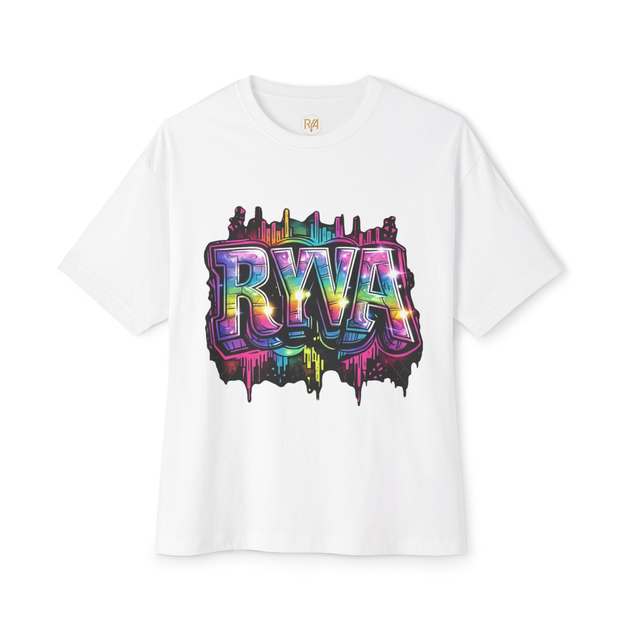 RVA Graffiti Tee — Colorful Richmond Street Art T‑Shirt