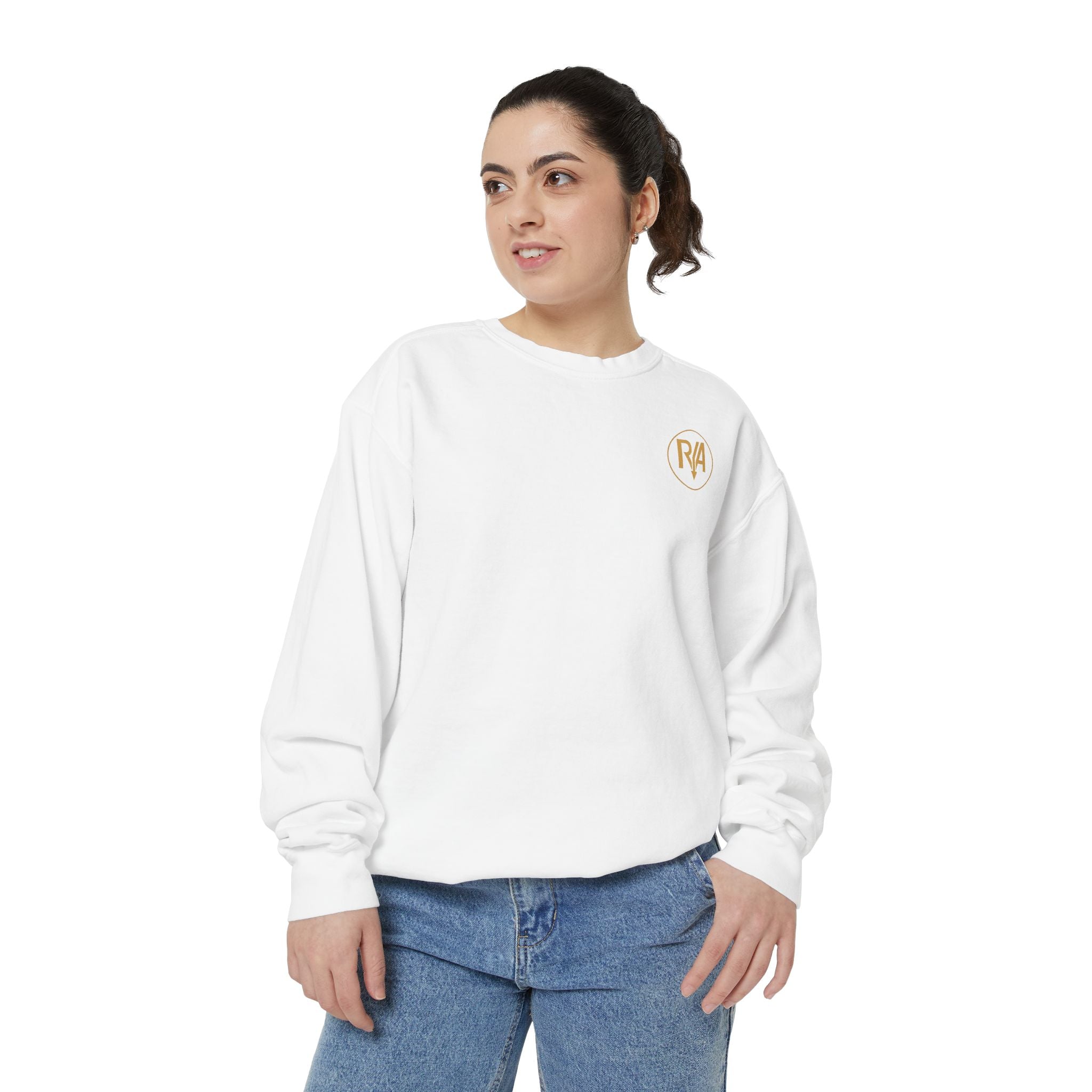 RVA Circle Logo Sweatshirt — Minimalist Richmond Crewneck