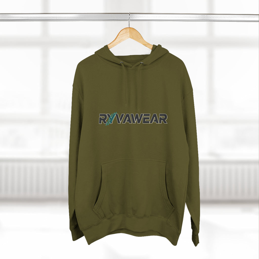 RYVAWEAR Logo Hoodie — Minimal Branded Fleece Pullover