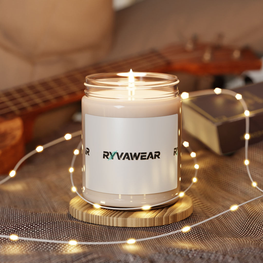 Soy Candle 9oz — RYVAWEAR Branded Scented Jar Candle