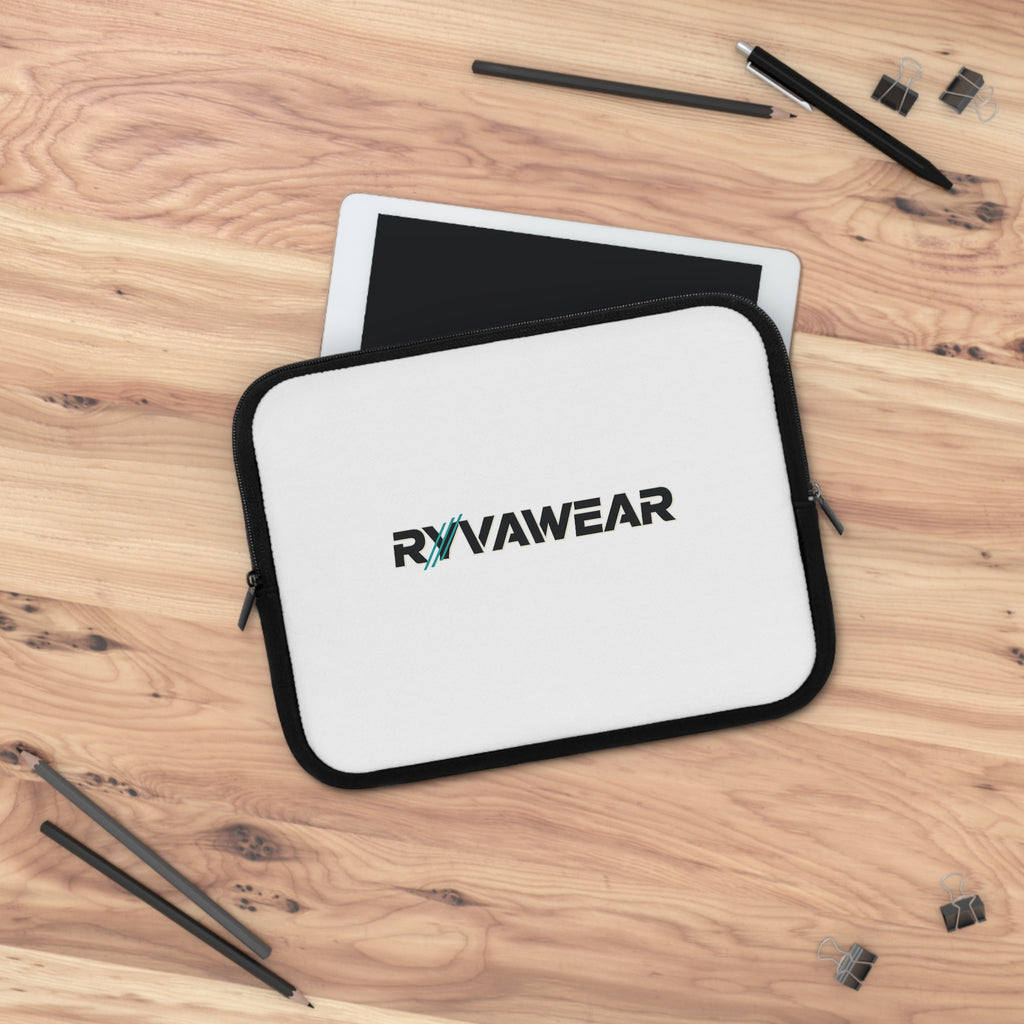 RyvaWear Logo Laptop Sleeve - Protective Zippered Neoprene Case