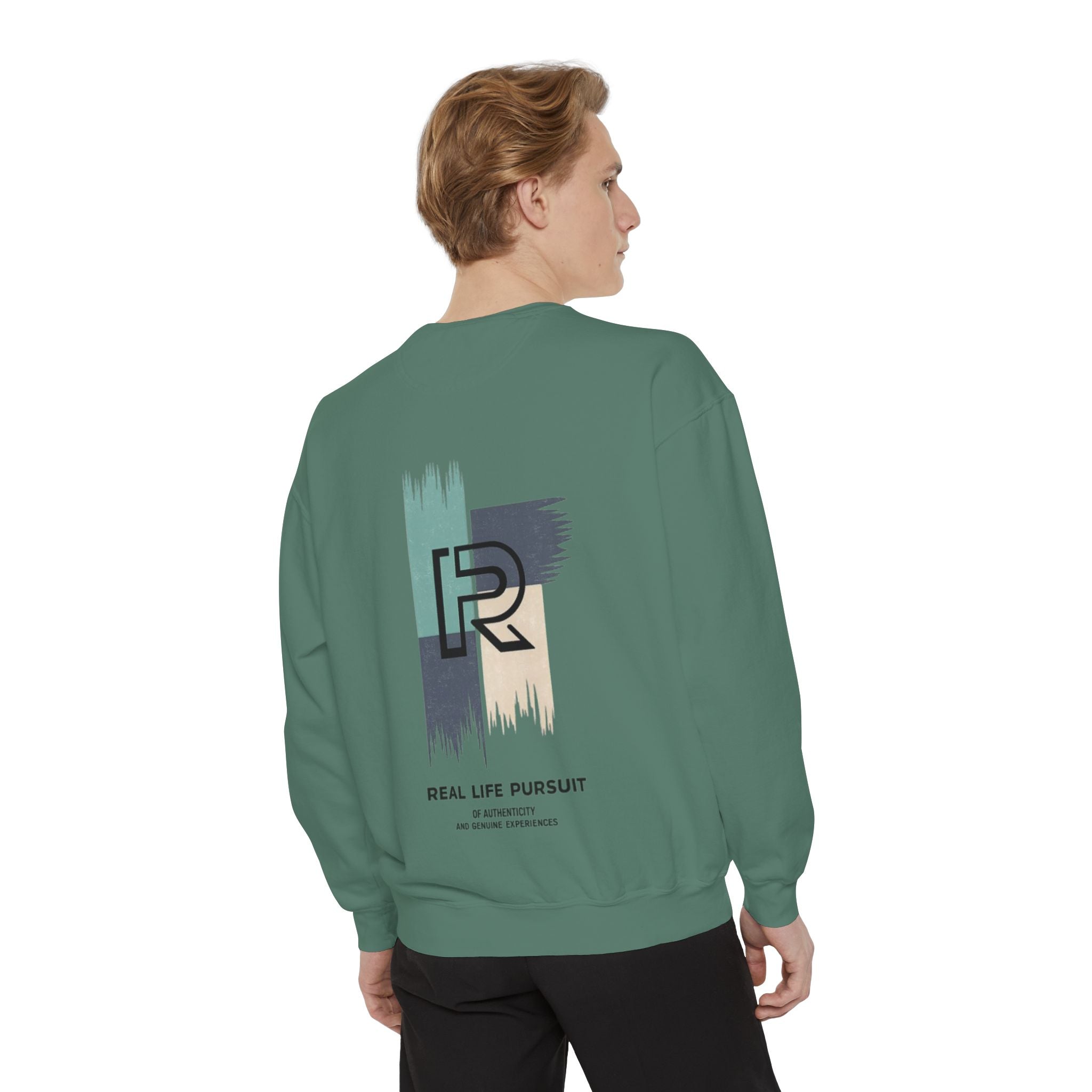 Real Life Pursuit Brushstroke Sweatshirt