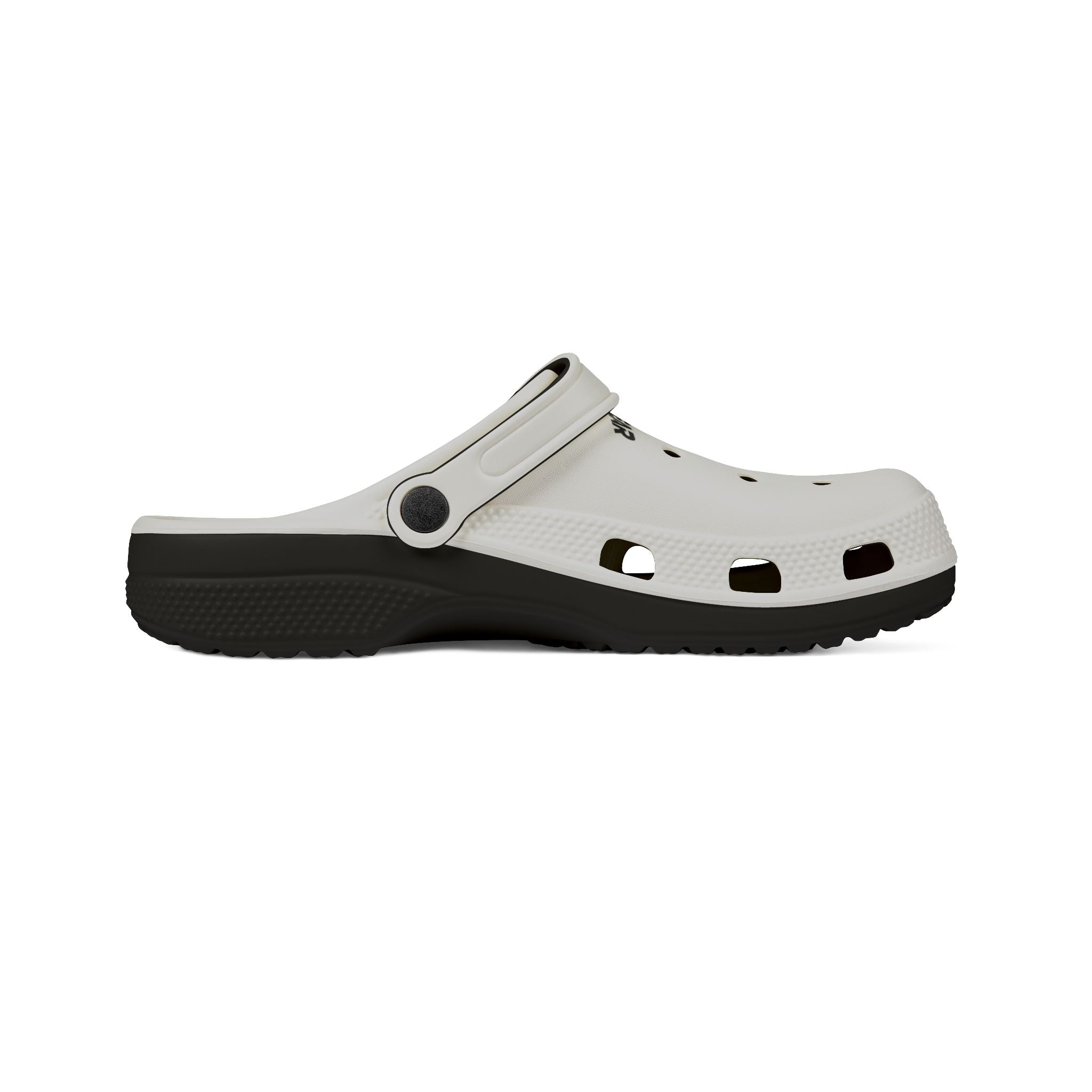 White EVA Foam Clogs — Lightweight Waterproof Slip-On Shoes