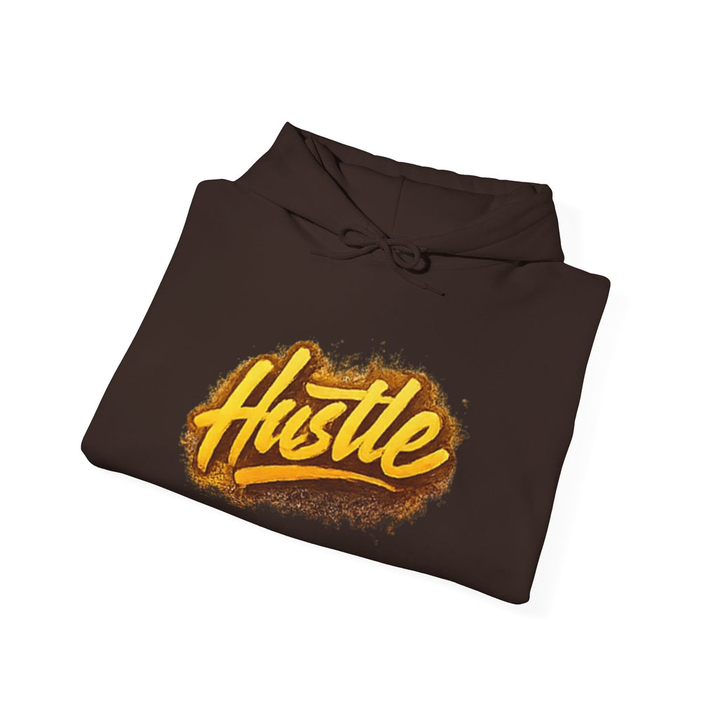 Hustle Graphic Hoodie — Motivational Streetwear Pullover