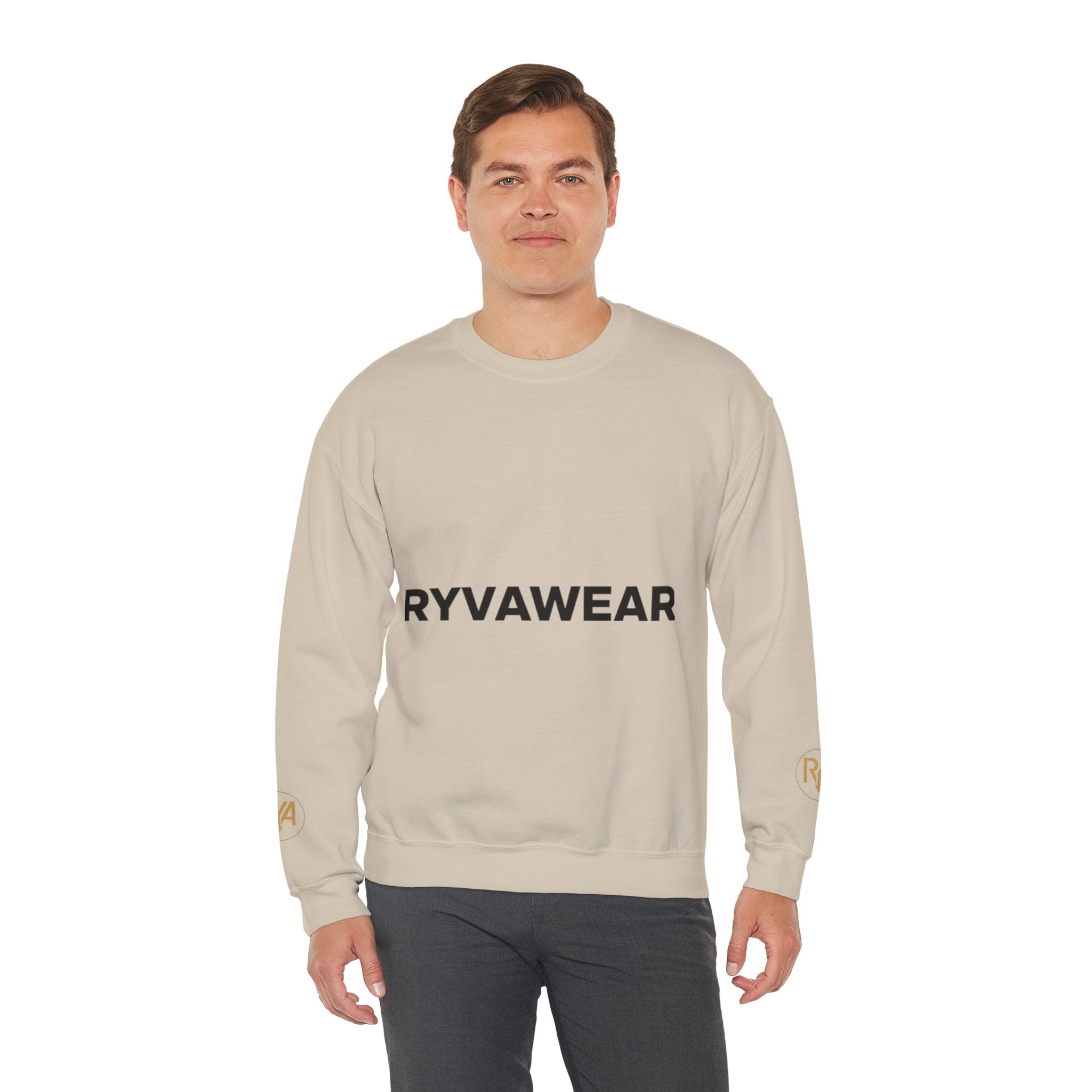 RYVAWEAR Minimal Logo Crewneck Sweatshirt