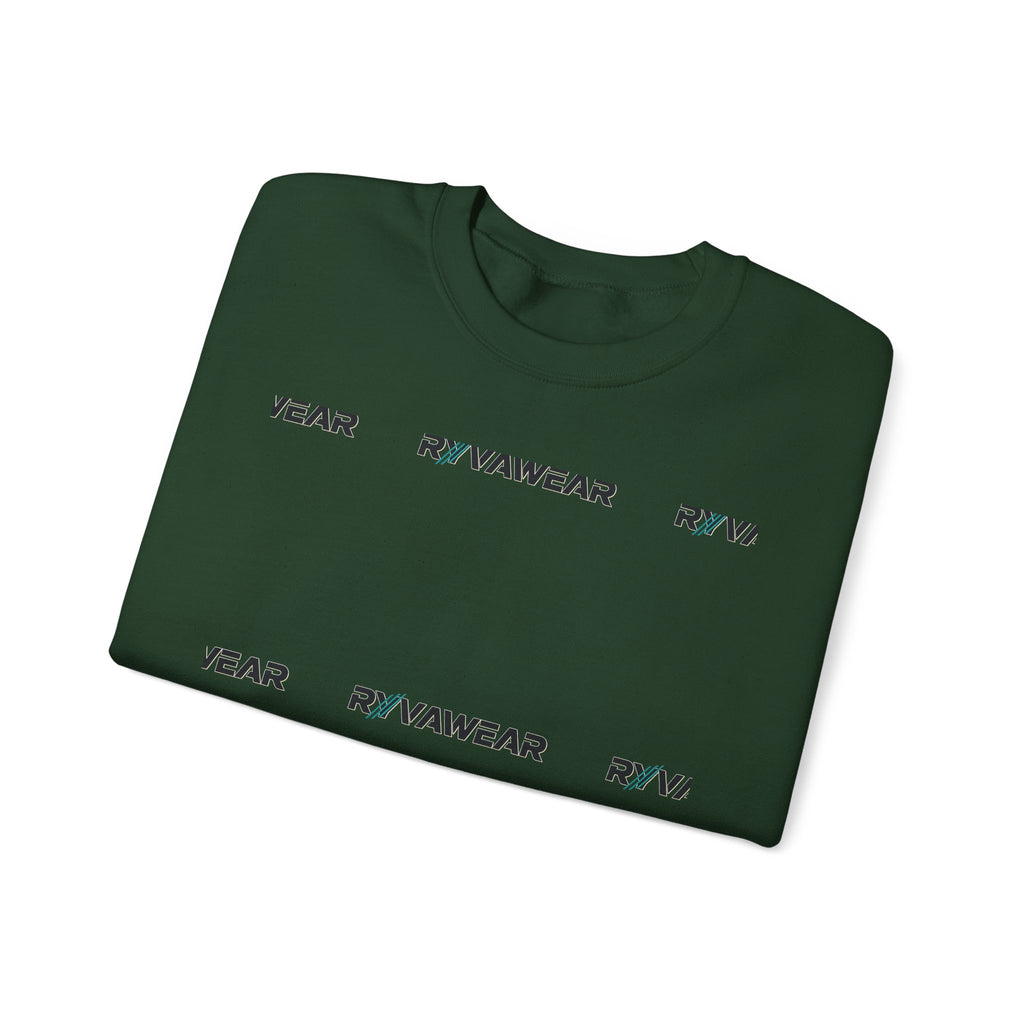 RYVAWEAR Repeat Logo Crewneck Sweatshirt