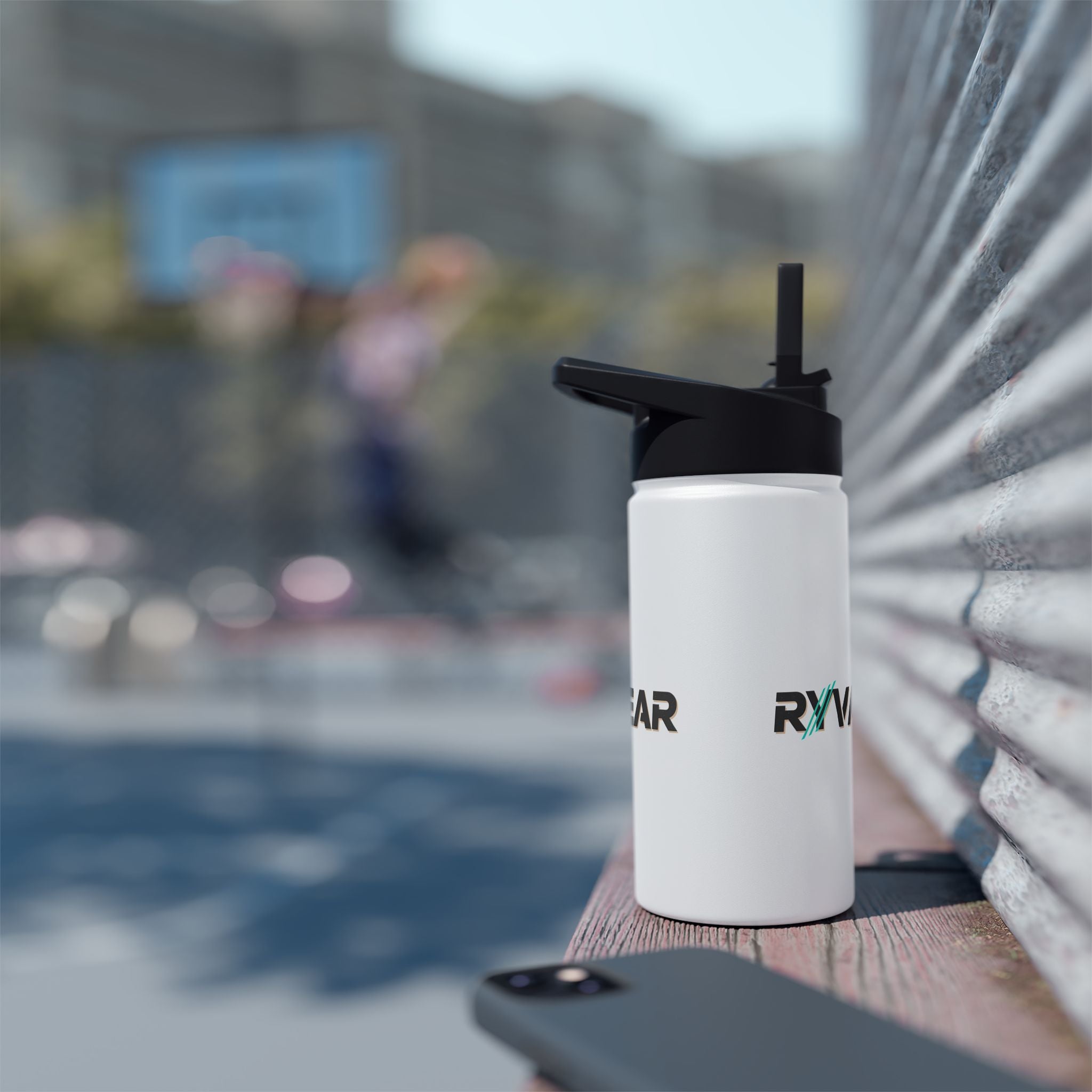 RYVWEAR Stainless Steel Water Bottle — Lightweight Insulated Sports Bottle
