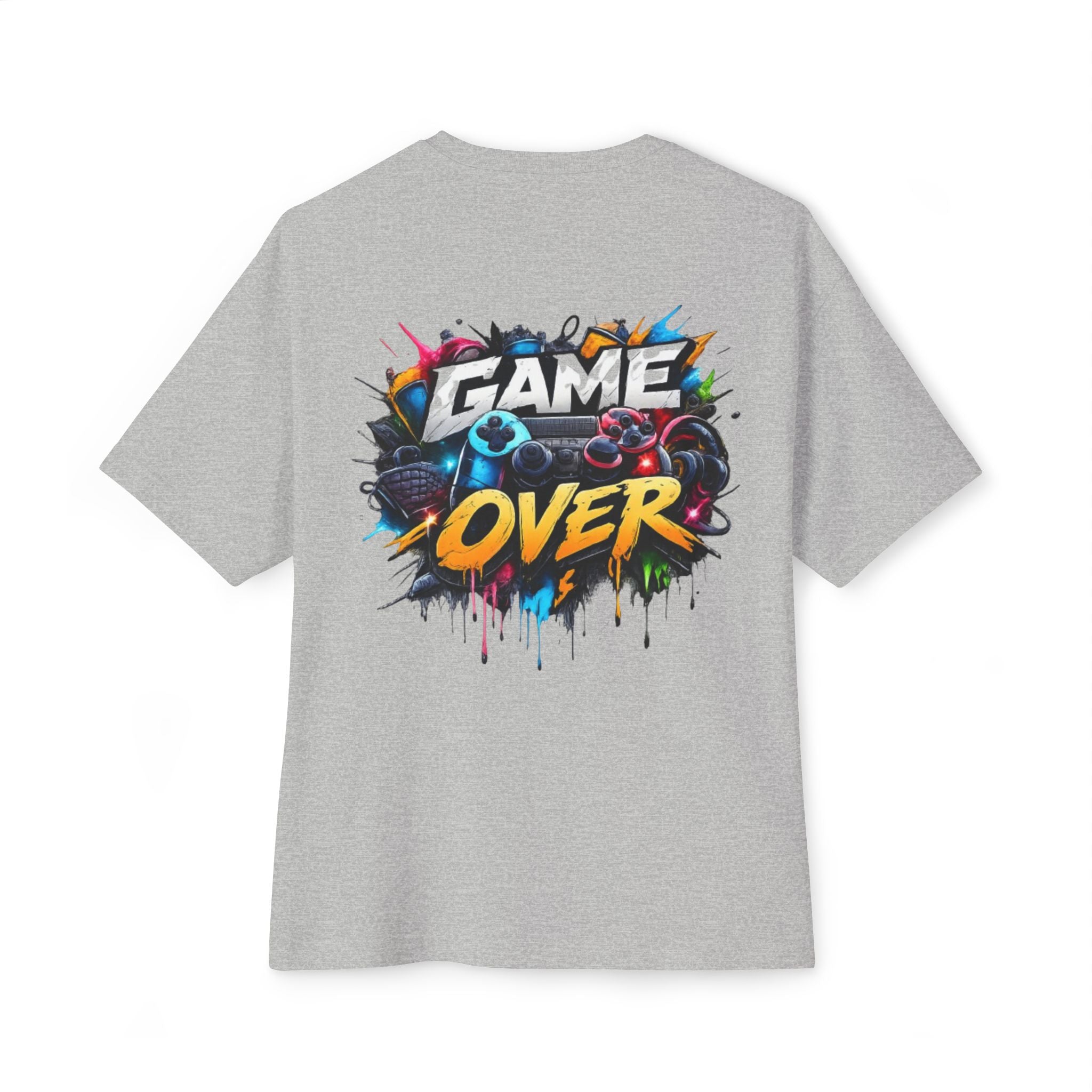 Game Over Graphic Tee — Gamer Retro Streetwear T‑Shirt
