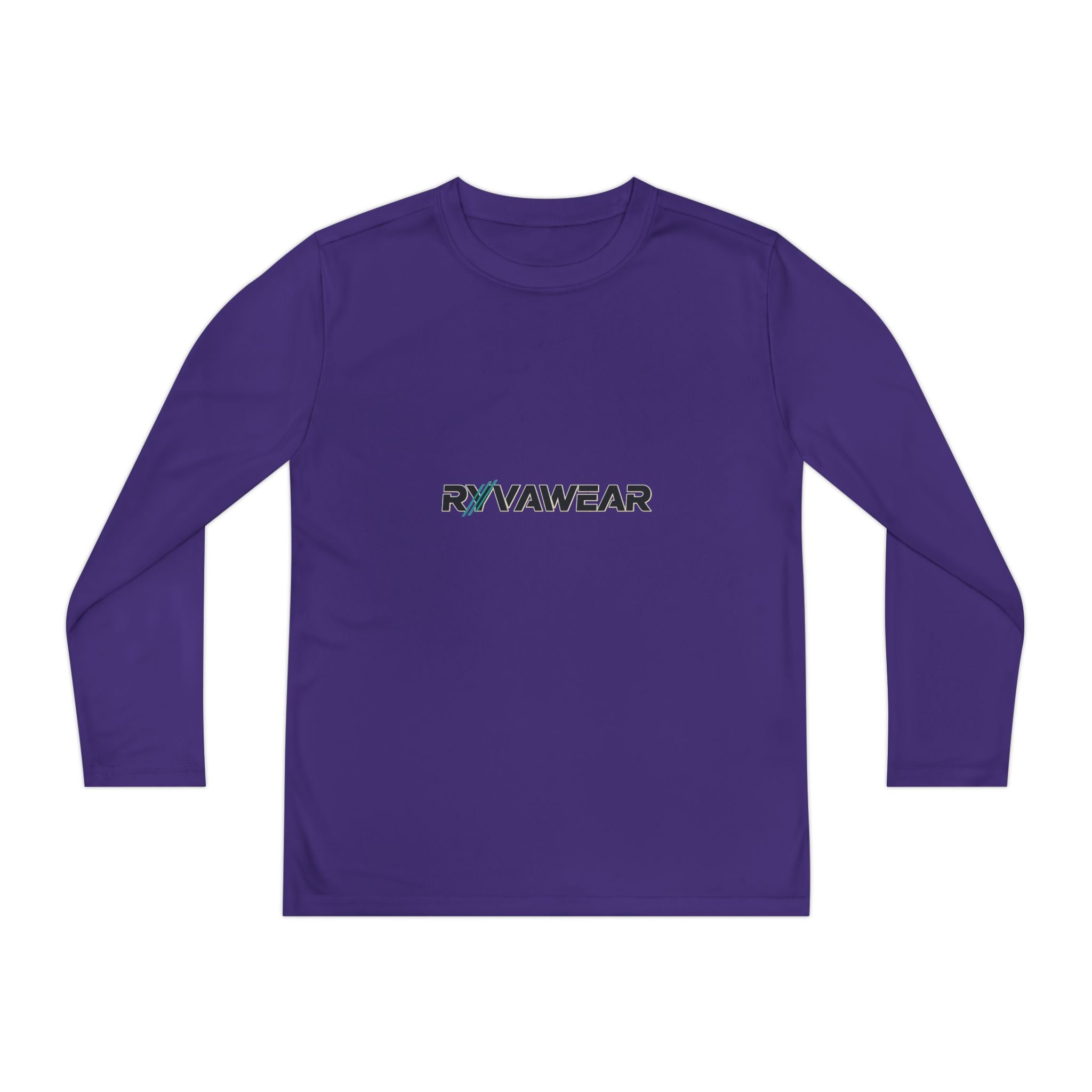 Youth Long Sleeve Tee — RYVAWEAR Minimal Logo