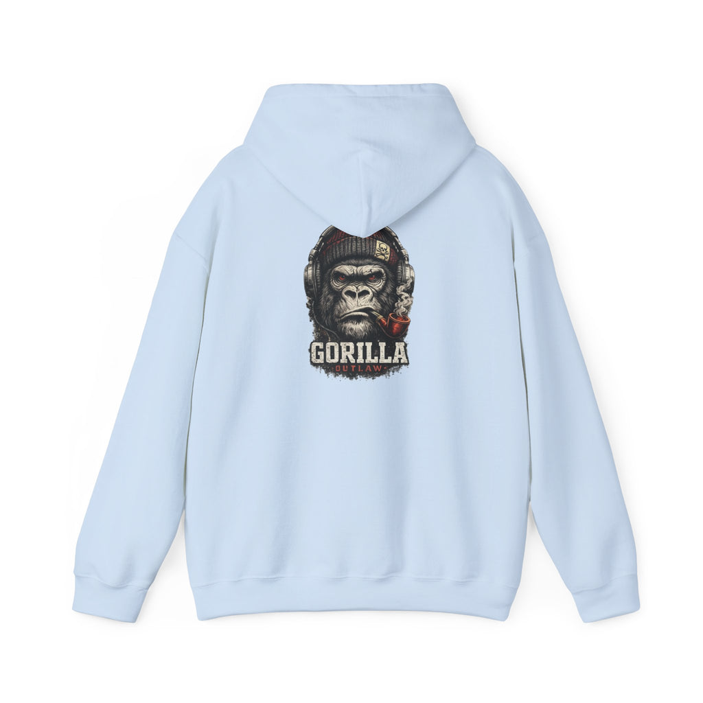 Gorilla Graphic Hoodie — Bold Ape Portrait Sweatshirt