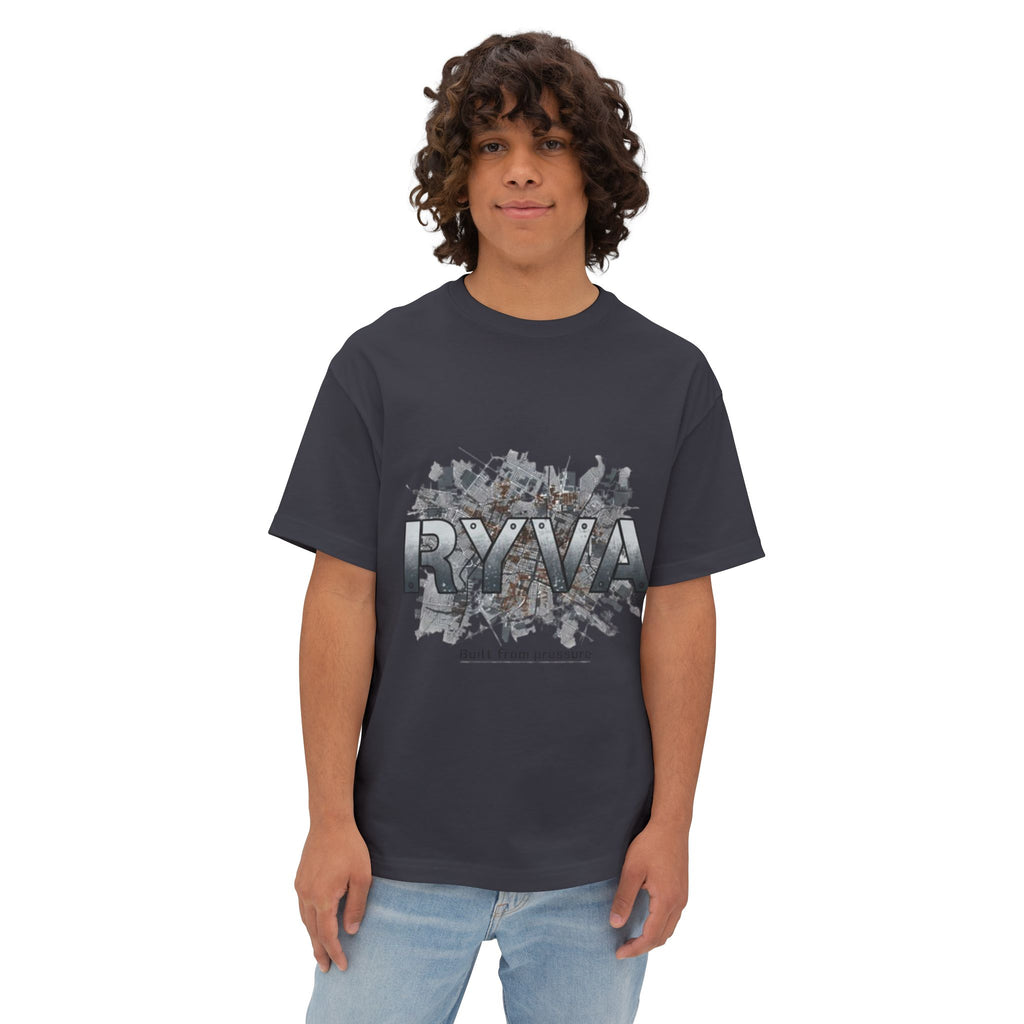 RYVA Graphic Tee — Urban Monochrome Logo Shirt